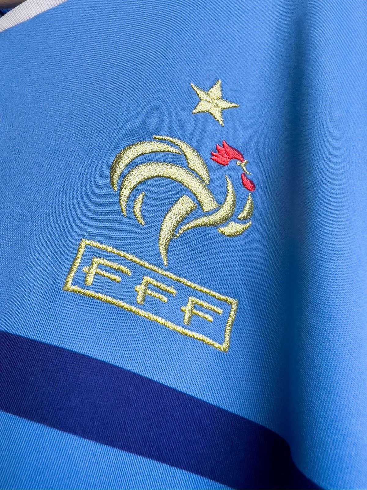 Adidas Adidas France 2008-2009 Home Jersey Size US XL / EU 56 / 4 - 3 Thumbnail
