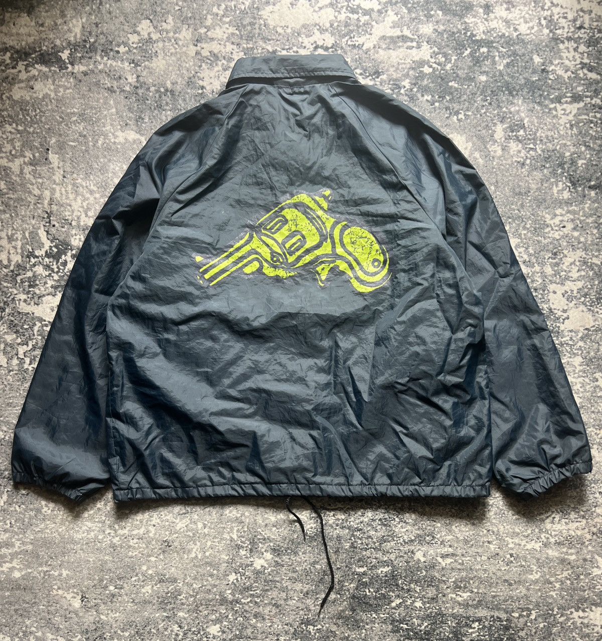Vintage Vtg 90s Rare Insane Slam City Skate Coach Jacket Size US XL / EU 56 / 4 - 1 Thumbnail