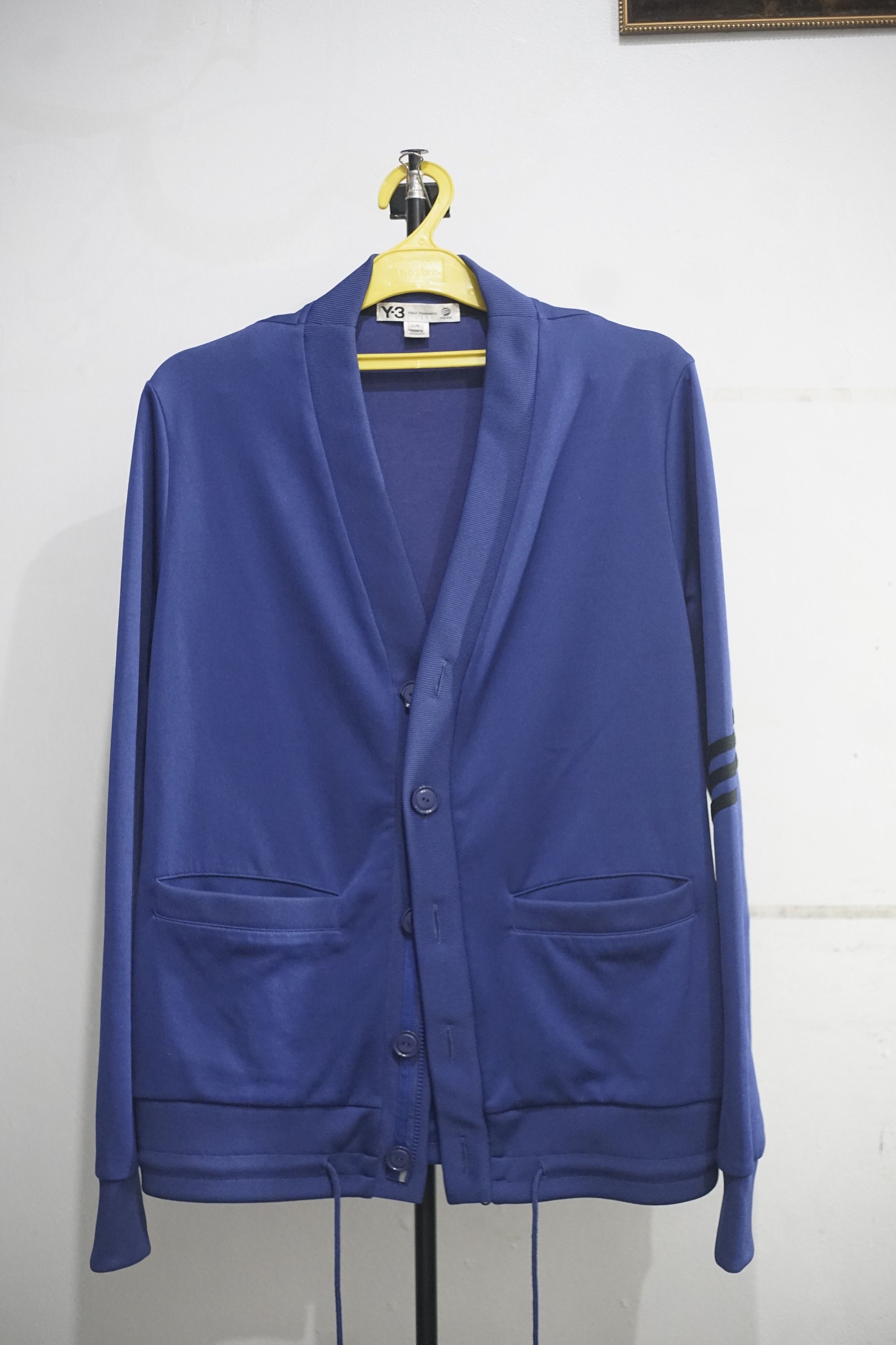 Adidas × Y-3 Y-3 x adidas Cardigan Sweatshirt Blue (2018) Size US L / EU 52-54 / 3 - 2 Thumbnail