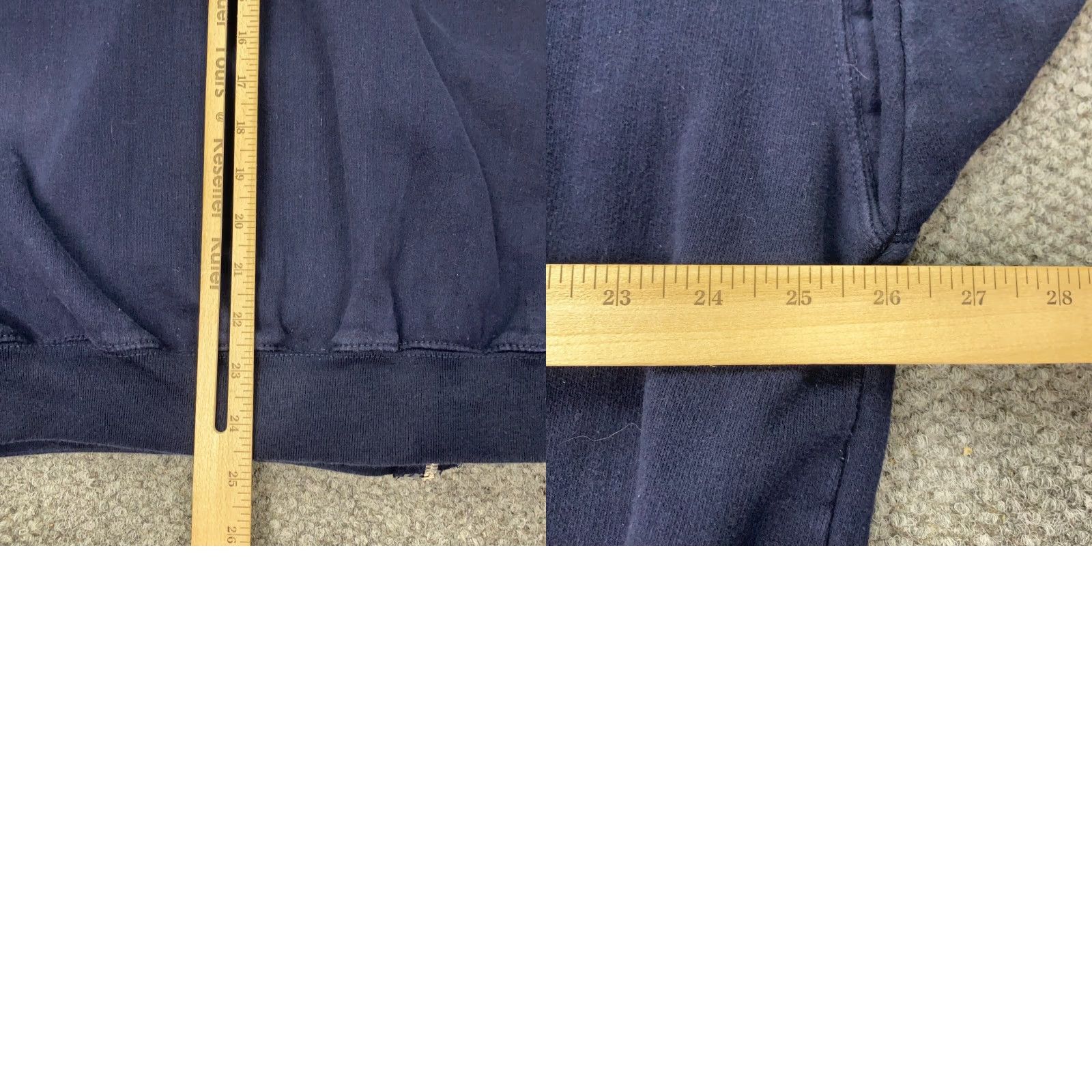 Vintage VINTAGE Pacific & Co. Hoodie Mens 2XL Blue Sweatshirt Embroidered Full Zip VTG LBI Rowing Size US XXL / EU 58 / 5 - 8 Thumbnail