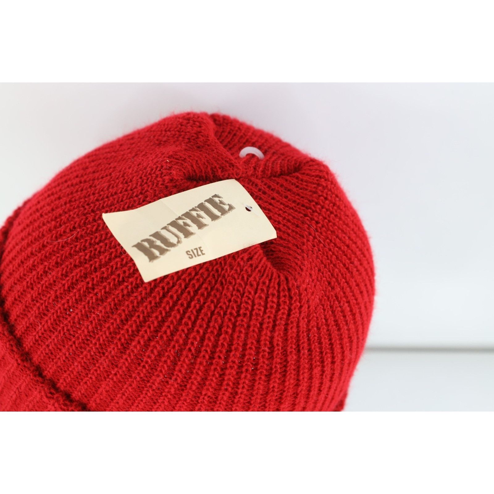 Vintage NOS Vintage 90s Streetwear Ribbed Knit Winter Beanie Hat Size ONE SIZE - 3 Thumbnail