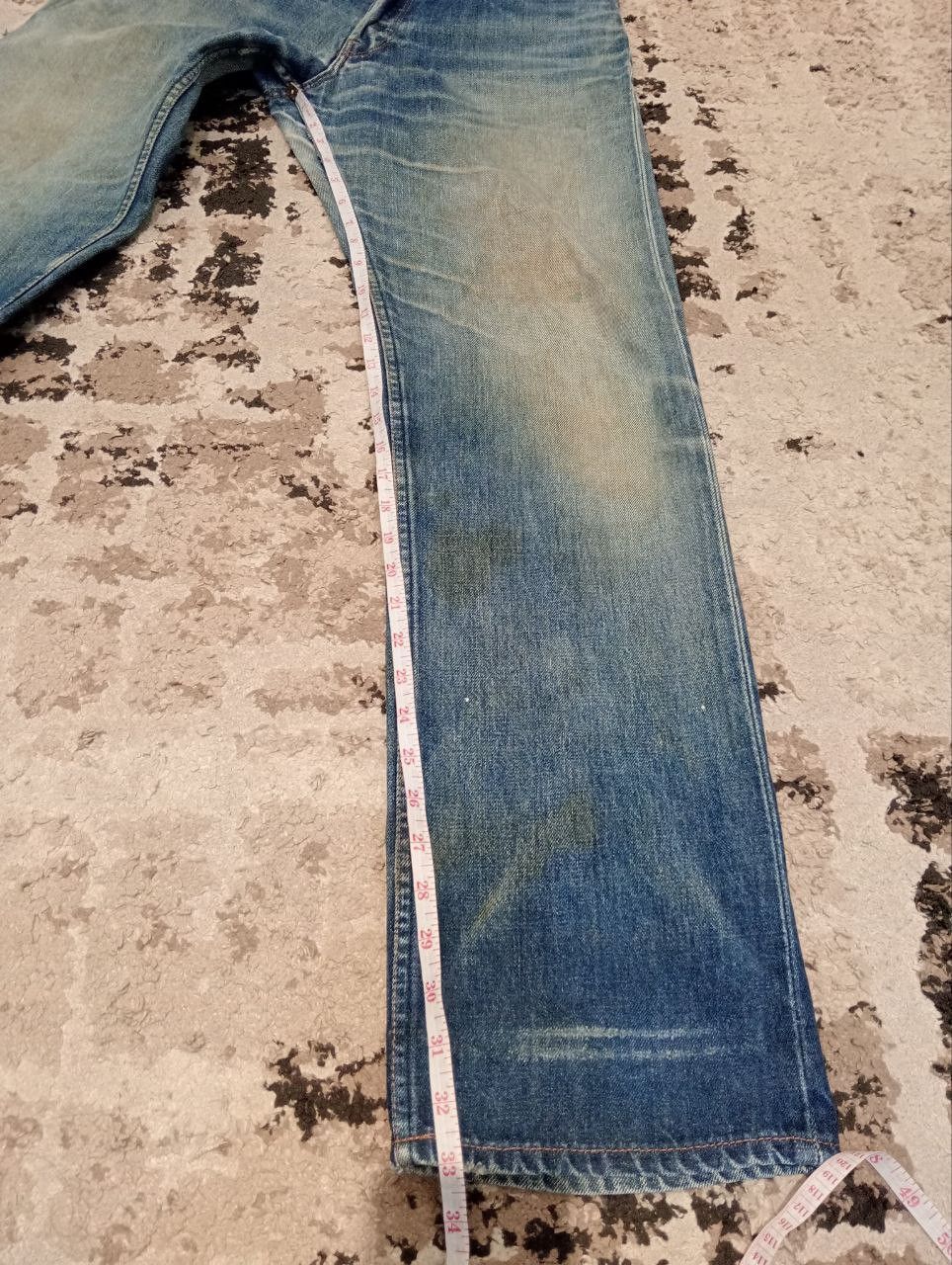 Wrangler VTG WRANGLER BLUE BELL BUTTON FLY WESTERN CUT JEANS Size US 32 / EU 48 - 17 Thumbnail