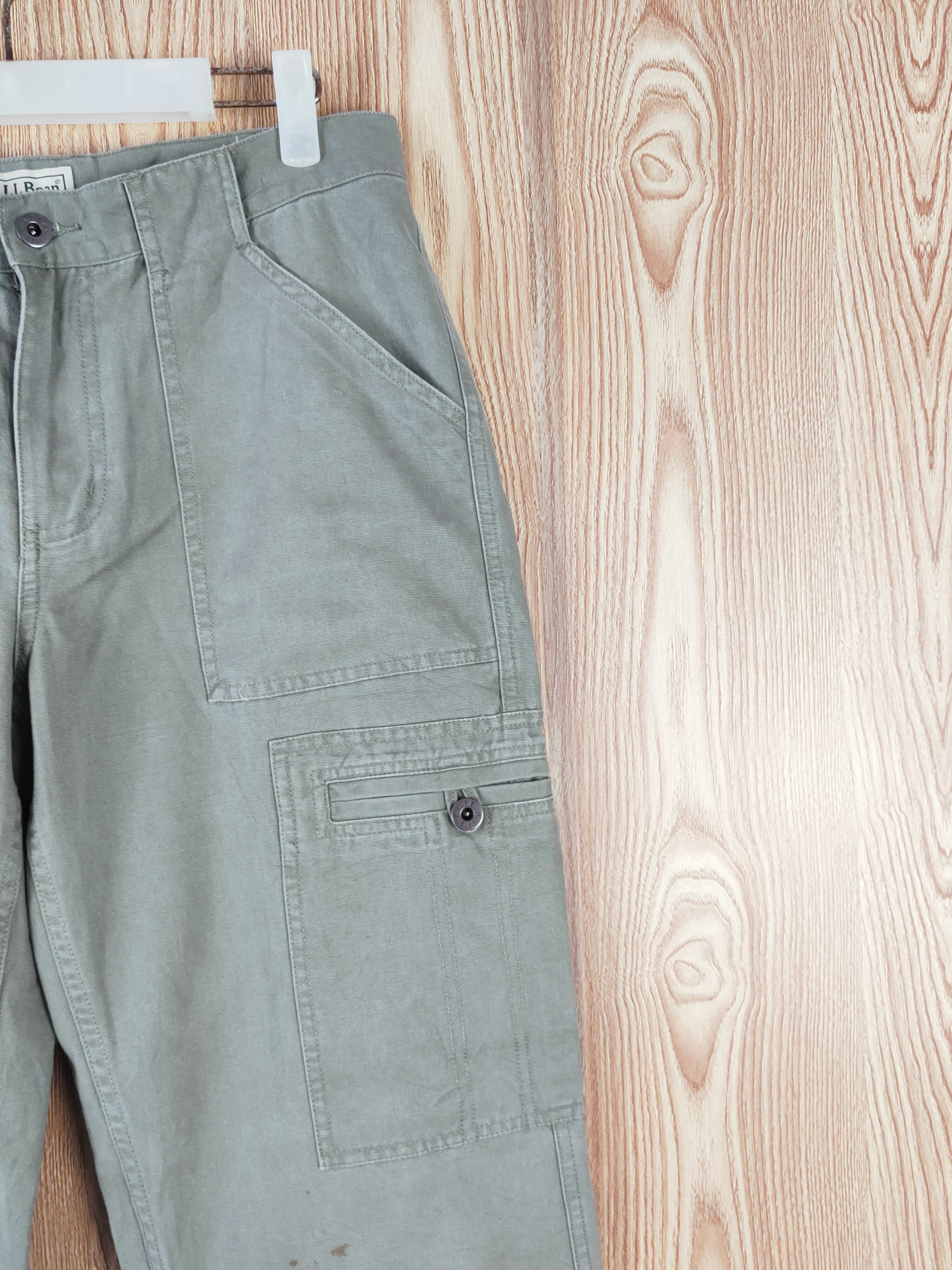 L.L. Bean L.L.Bean Green Multipocket Tactical Cargo Pants #W916 Size US 32 / EU 48 - 5 Thumbnail