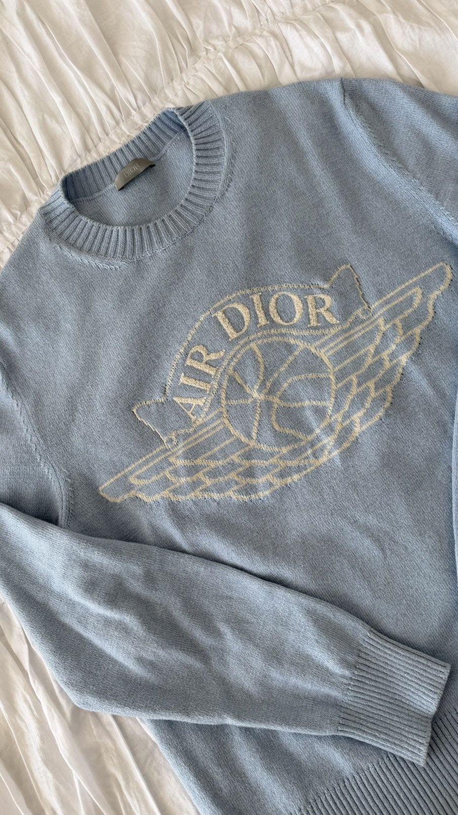 Dior × Jordan Brand Dior x Jordan Wings sweater Size US S / EU 44-46 / 1 - 2 Thumbnail