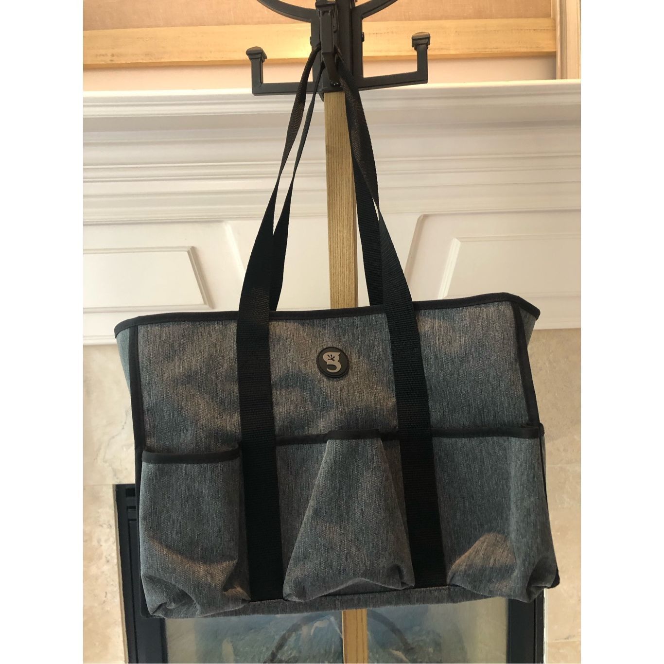 Other Geckobrands Gray Eight Outer Pocket Everyday Tote Size ONE SIZE - 2 Thumbnail