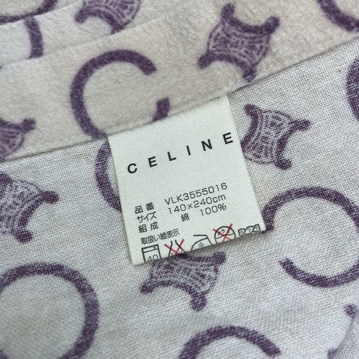 Celine Vintage CELINE Full Monogram Throw Blanket Size ONE SIZE - 15 Thumbnail