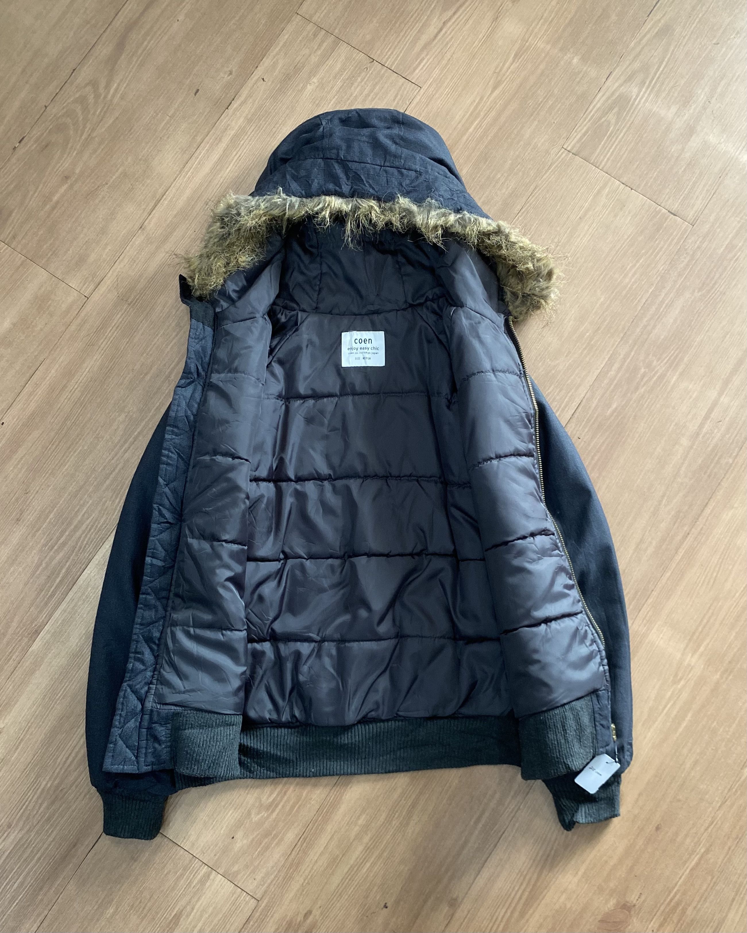 Le Grande Bleu (L.G.B.) Crazy Japanese brand COEN fur - Vkei 2000s Gothic Size US M / EU 48-50 / 2 - 8 Thumbnail