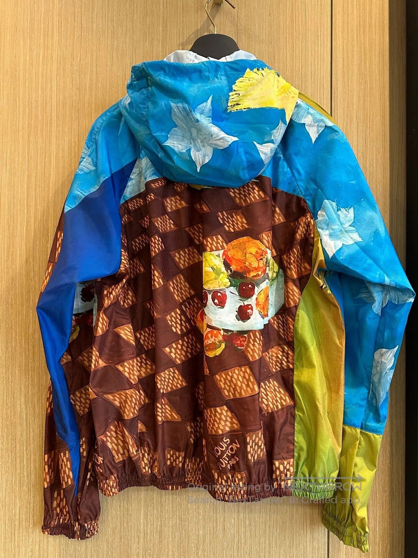 Louis Vuitton LV Brown Checkerboard Graffiti Hooded Jacket. Size US M / EU 48-50 / 2 - 2 Thumbnail