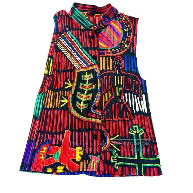 Issey Miyake Issey Miyake Ruched Waistcoat Size XL / US 12-14 / IT 48-50 - 1 Thumbnail