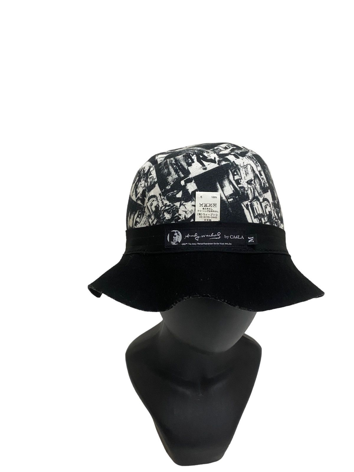 Andy Warhol × CA4LA Philip Treacy Bucket Hat by Andy Warhol Size ONE SIZE - 8 Thumbnail