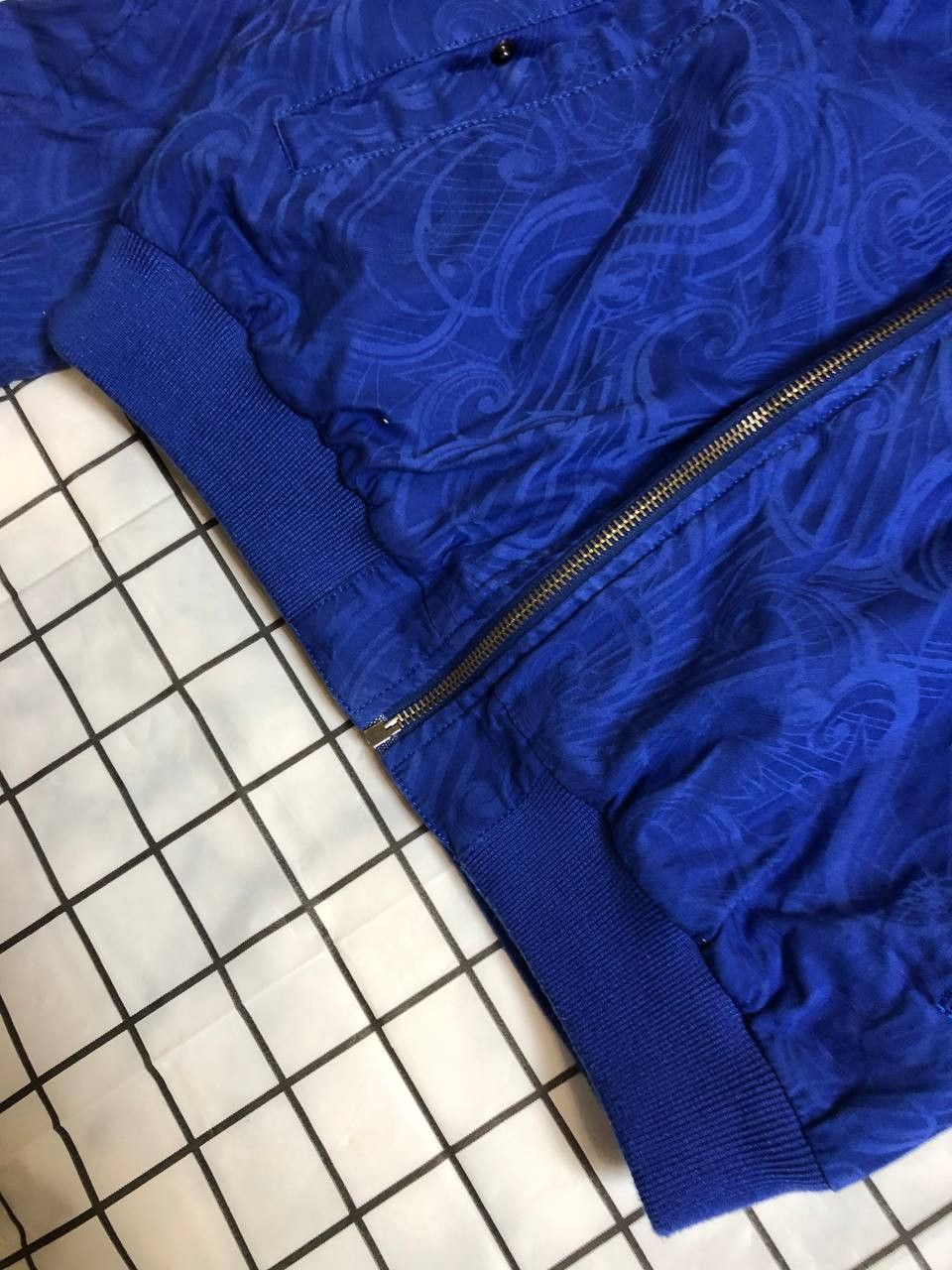 Versace Versace Men's Vintage Flight Jacket Blue Size M From Japan Size US M / EU 48-50 / 2 - 19 Thumbnail