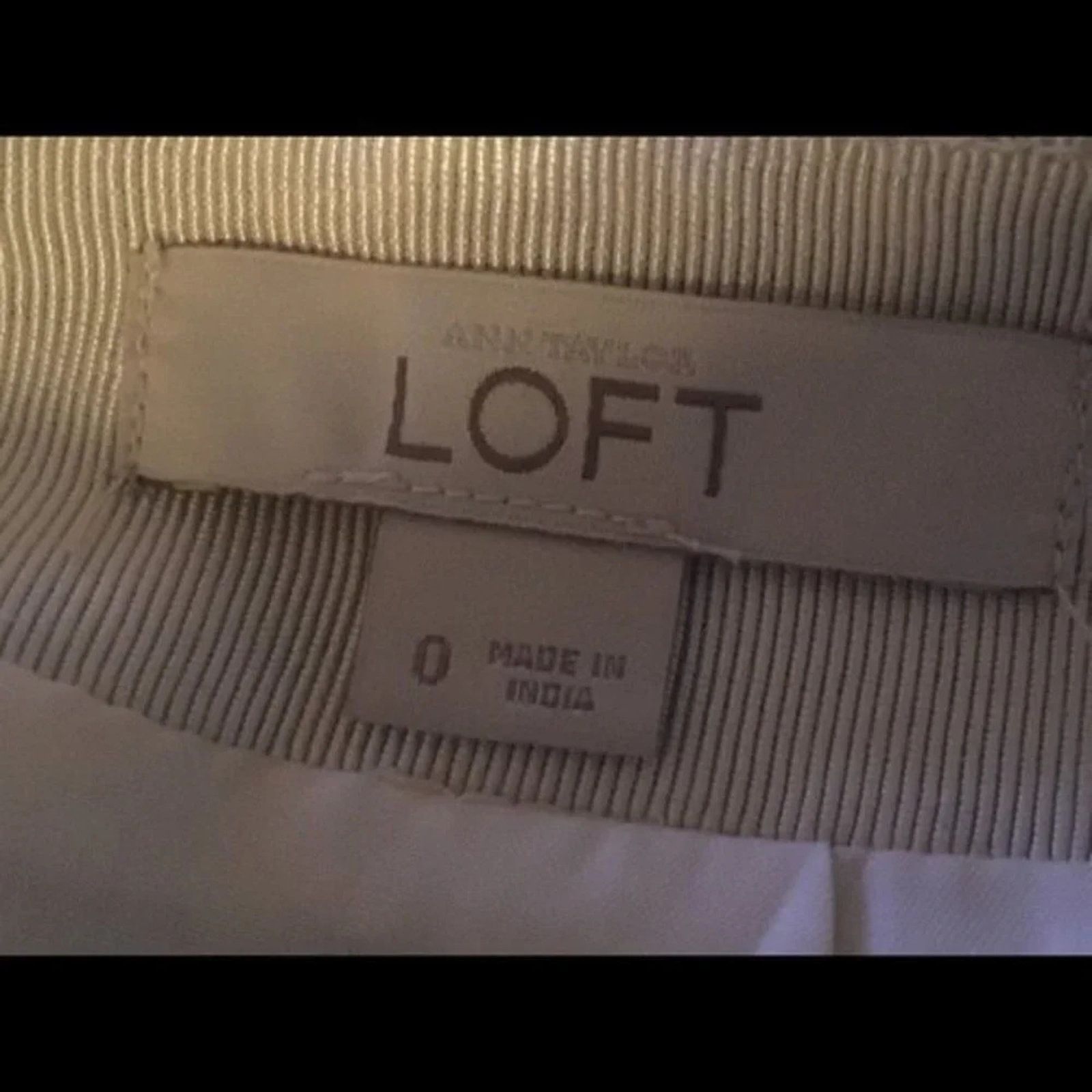 Loft Loft mini skirt, size 0 Size 25" / US 0 / IT 36 - 4 Thumbnail