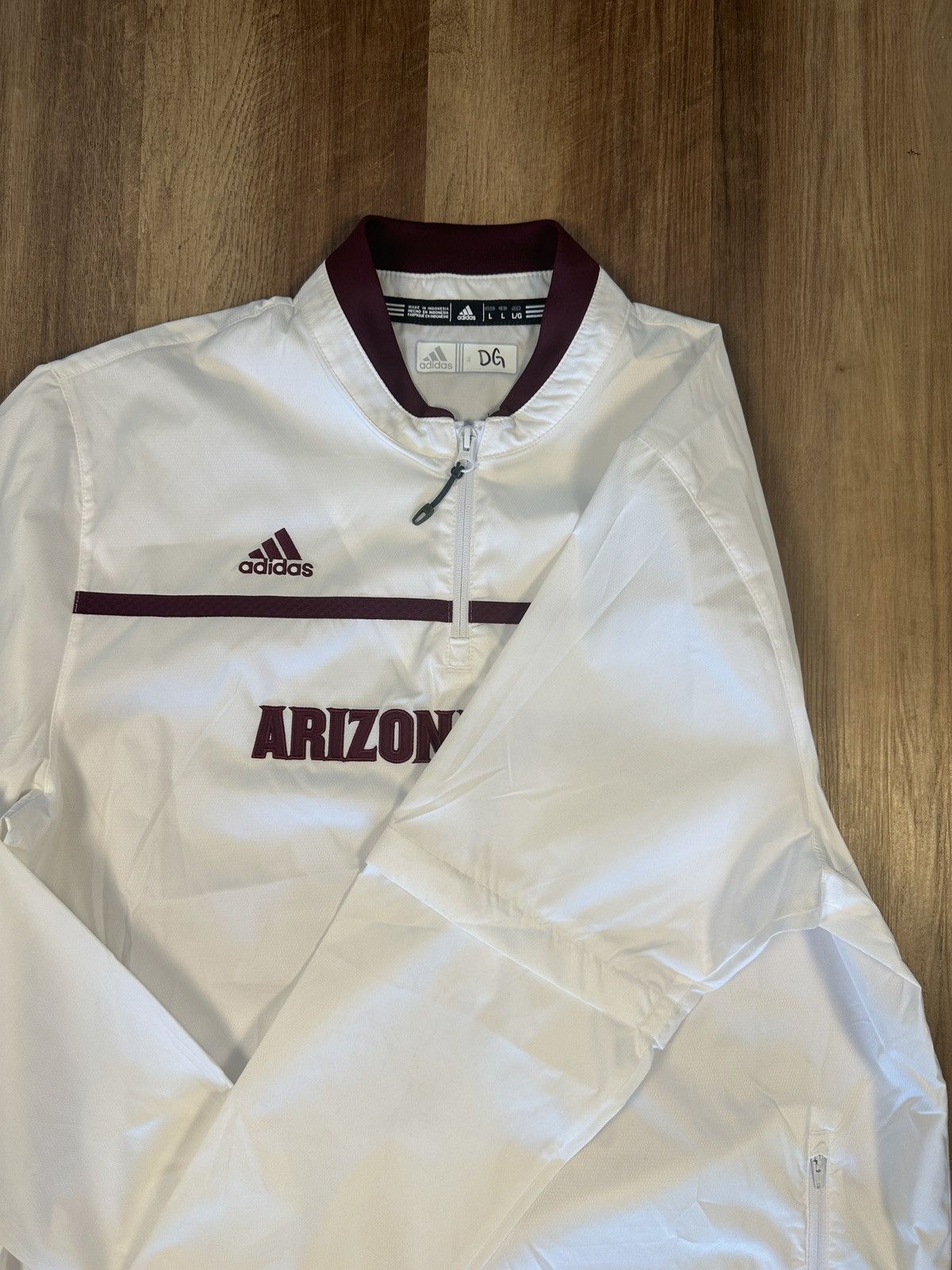 Adidas Adidas Arizona State University Windbreaker Size L Size US L / EU 52-54 / 3 - 5 Thumbnail