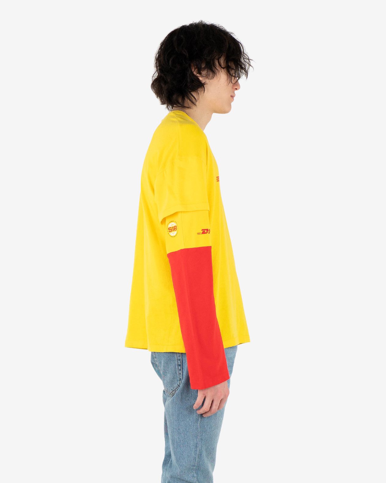 Vetements DHL Long Sleeved Tee Size US XS / EU 42 / 0 - 7 Thumbnail