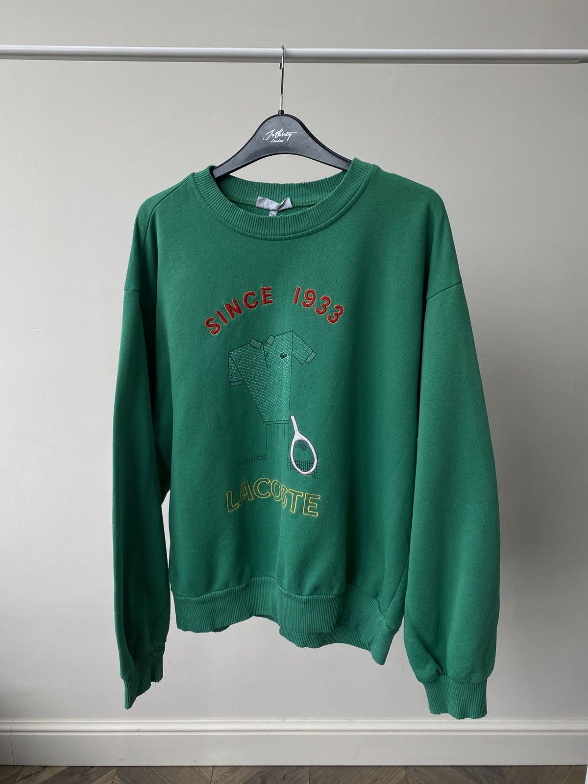 Lacoste Vintage Lacoste tennis sweatshirt rare 90s Size US M / EU 48-50 / 2 - 3 Thumbnail