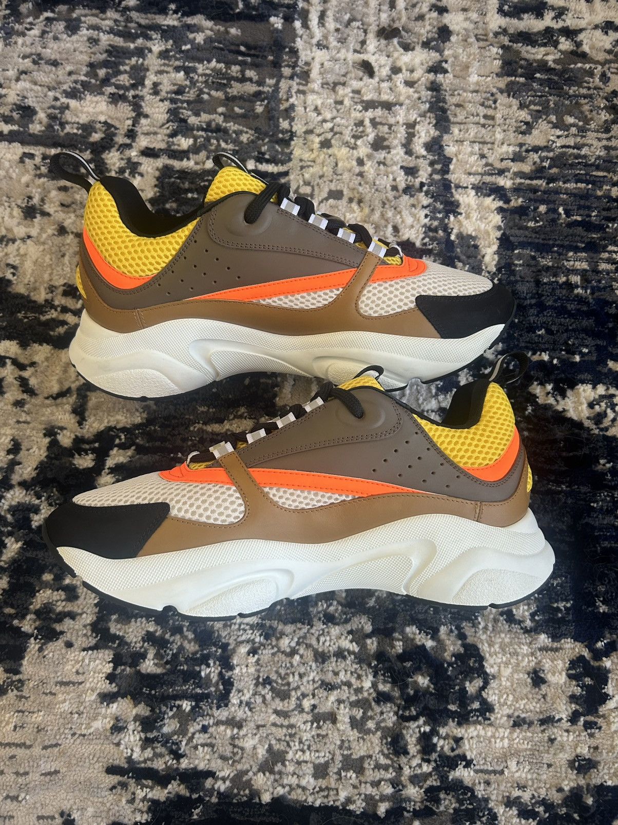Dior Dior B22 Yellow Orange Size US 9 / EU 42 - 2 Thumbnail