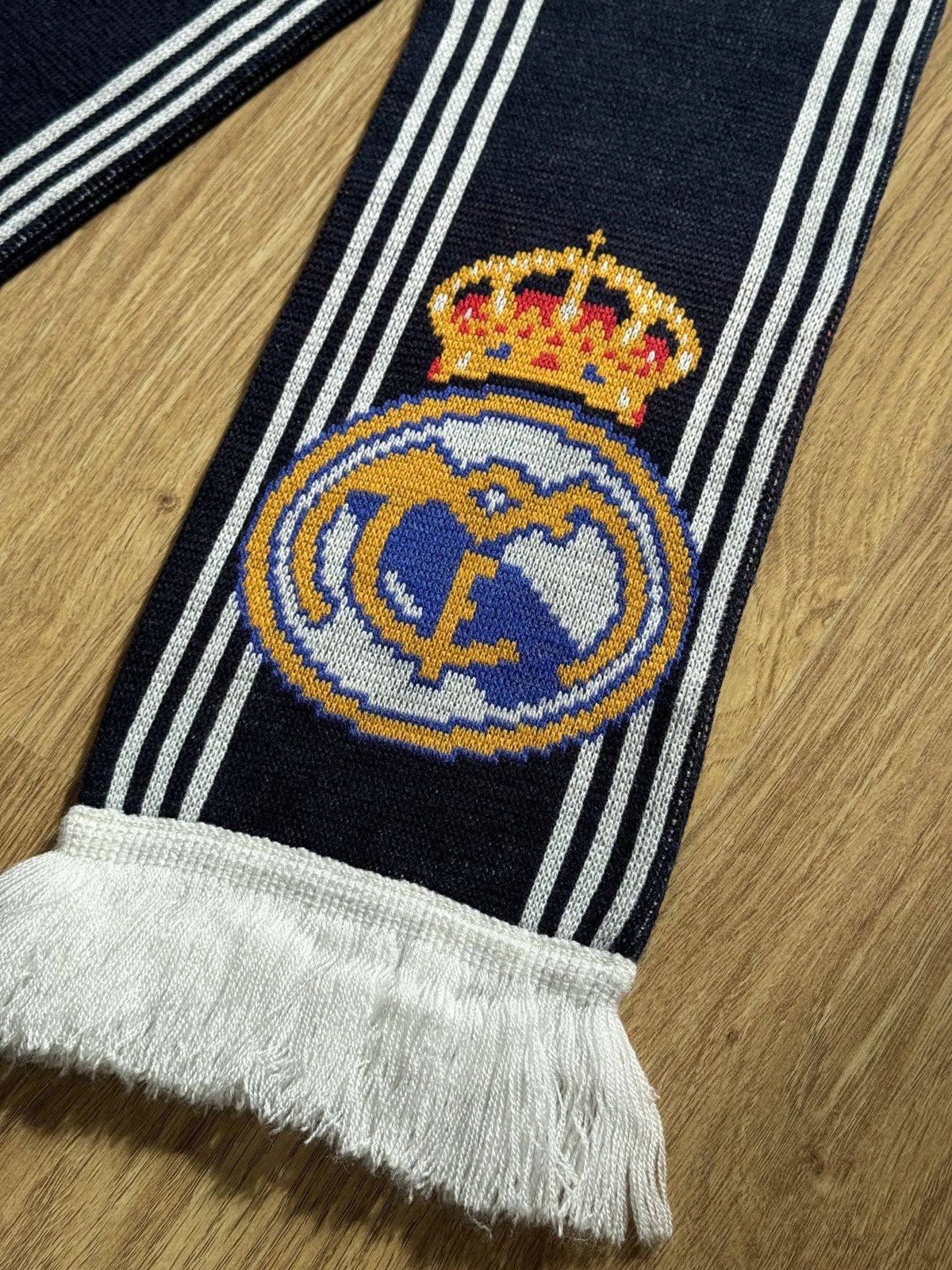 Adidas × Vintage early 2000s Adidas Real Madrid scarf Size ONE SIZE - 2 Thumbnail