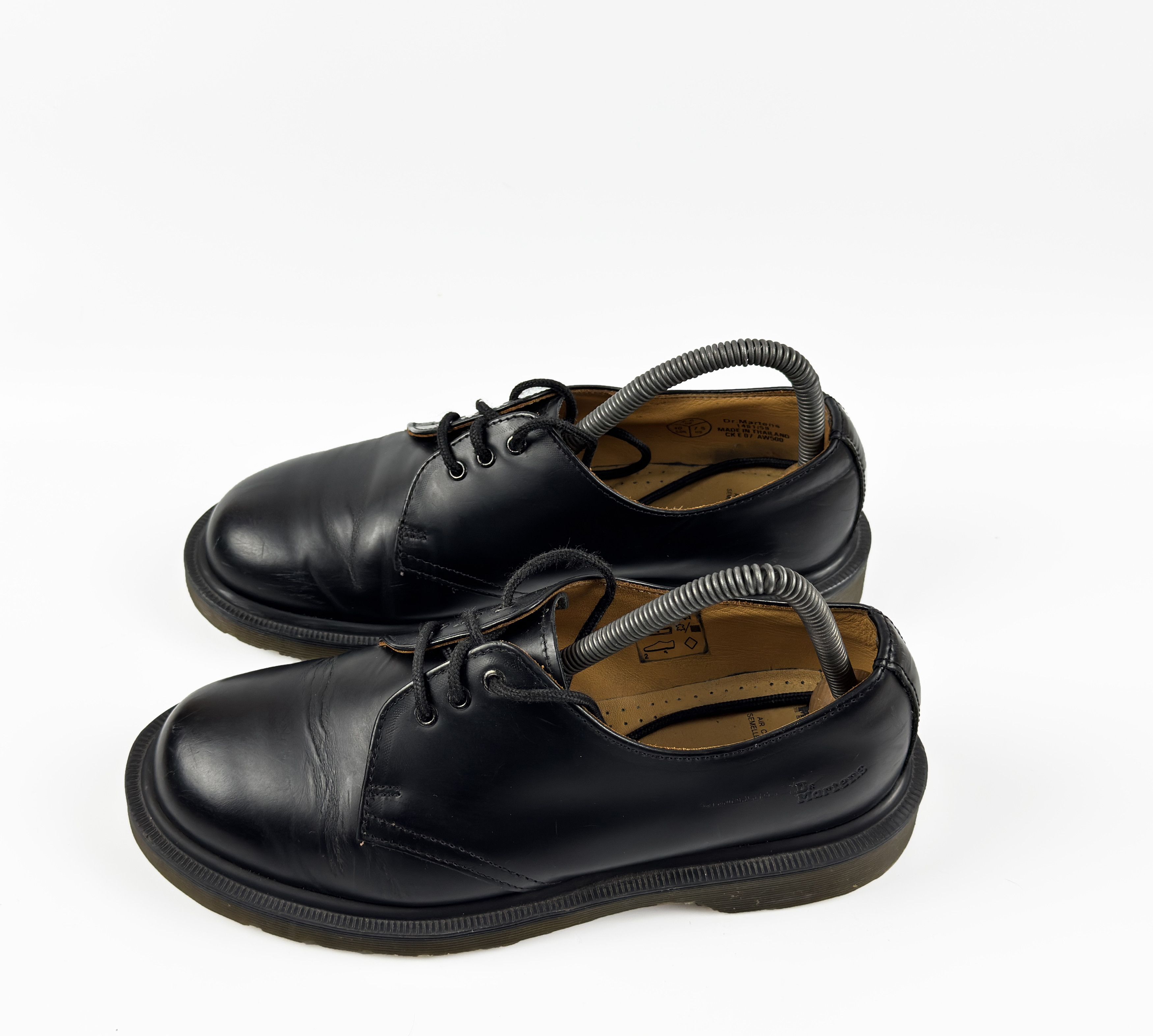 1461/59 Black Mono Leather Shoes
