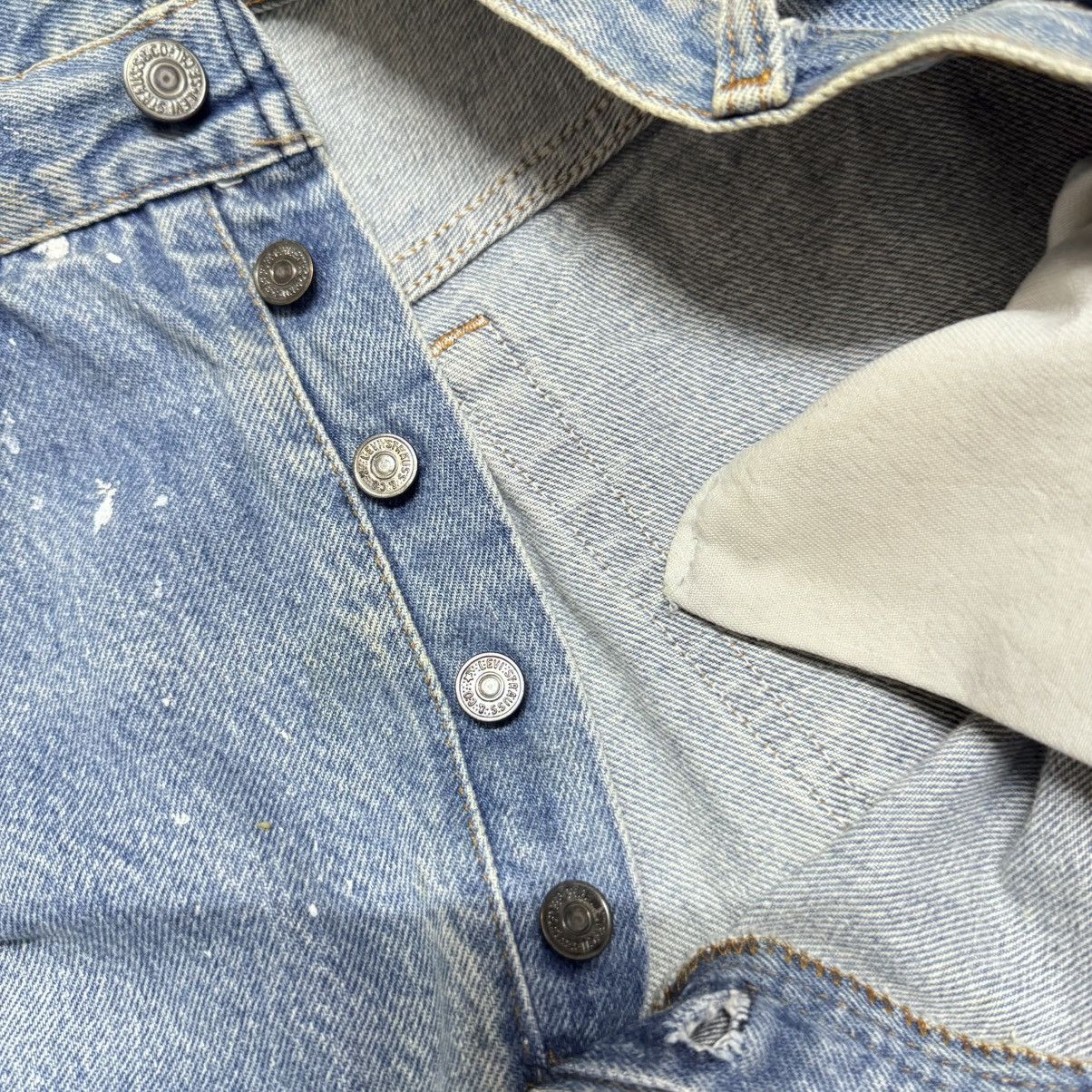Levi's Vintage 80s Levis 501 Painter Jeans Helmut Lang Size US 33 - 19 Thumbnail