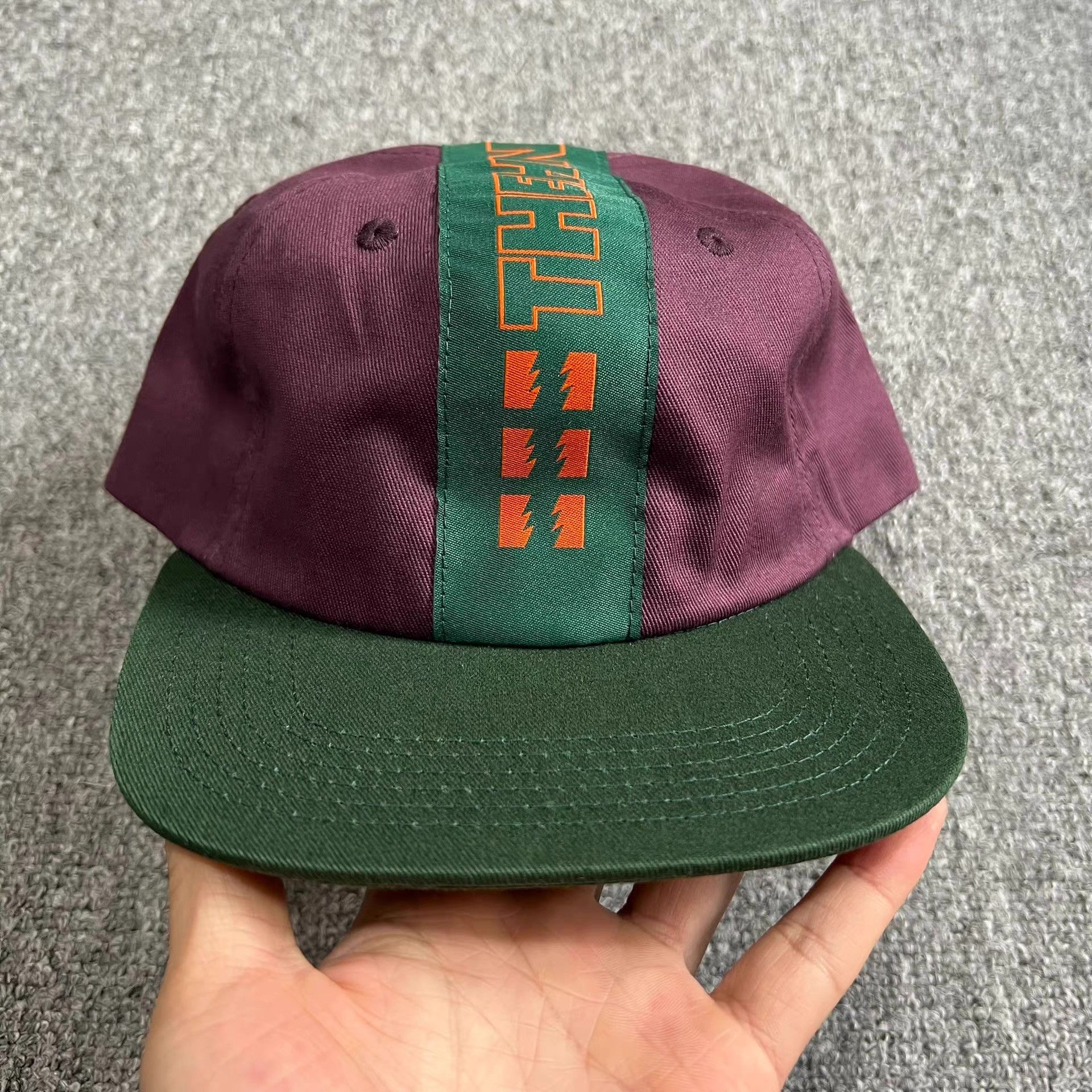 The Hundreds The Hundreds Bomb Webbing Embroidered Baseball Visor Q7 Size ONE SIZE - 1 Thumbnail