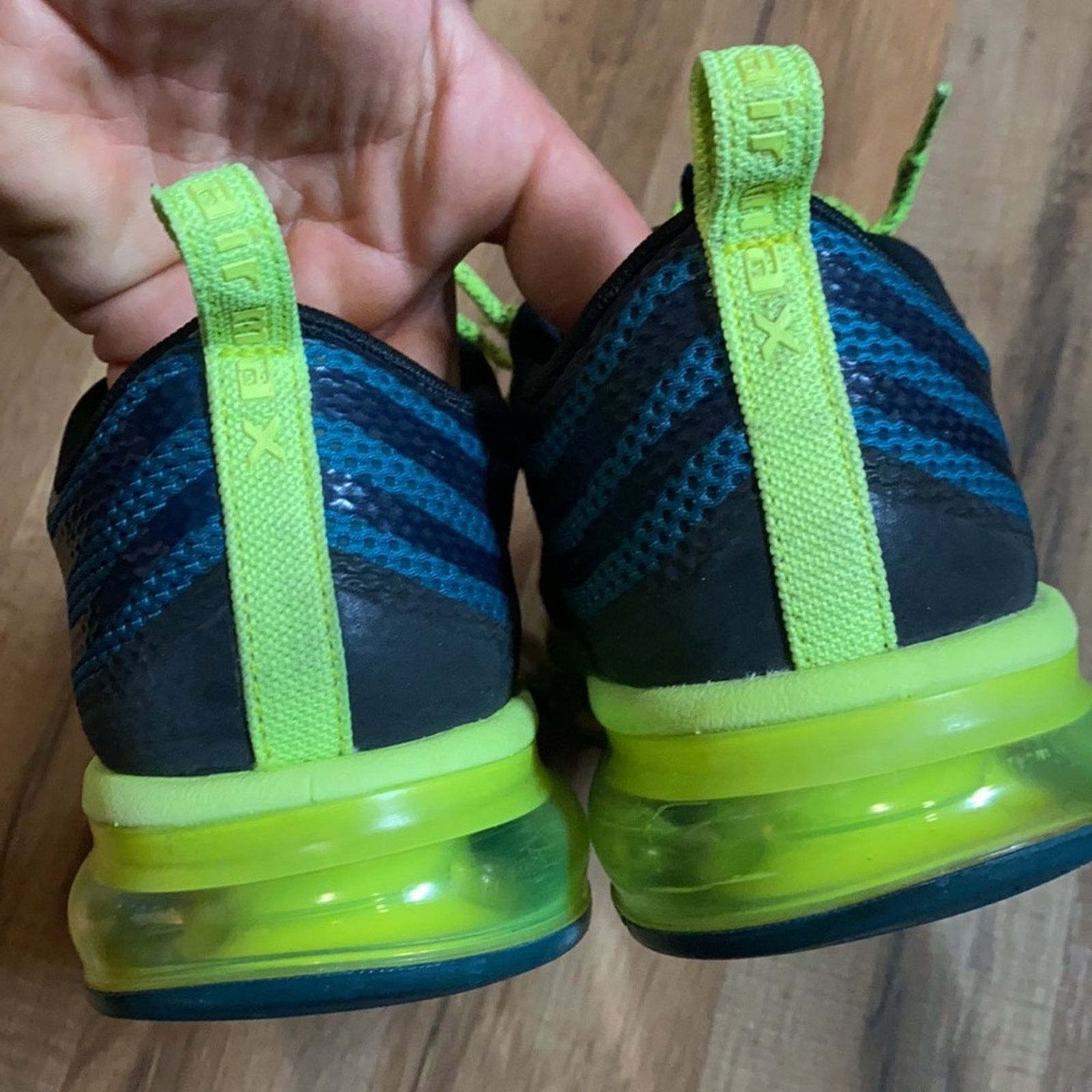 Nike 2013 Nike Air Max 97 Hyperfuse Blue Volt Size US 10 / EU 43 - 9 Thumbnail