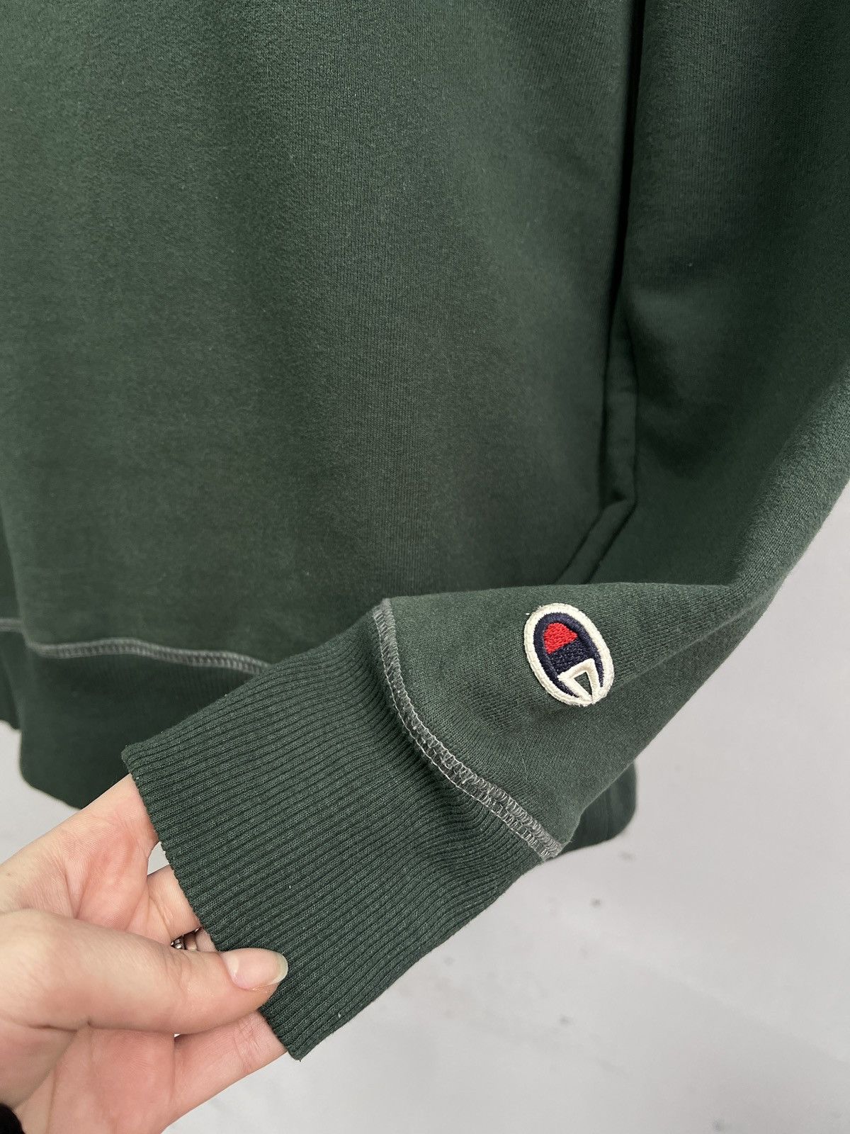 Champion Champion Green Sweatshirt Shamrocks Streetwear Style 90s Size US M / EU 48-50 / 2 - 4 Thumbnail