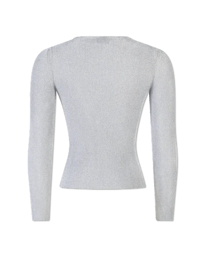 Balenciaga o1y0625 Sweater in Silver Size XS / US 0-2 / IT 36-38 - 2 Thumbnail