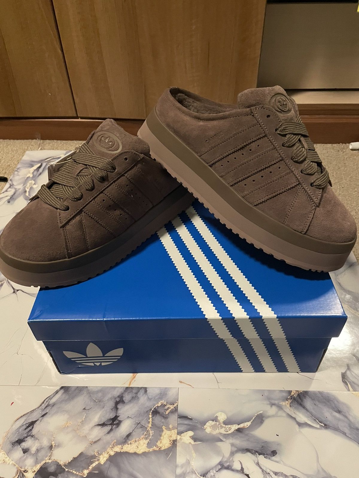 Adidas adidas campus 00s winter low earth strata Size US 11.5 / IT 41.5 - 1 Thumbnail