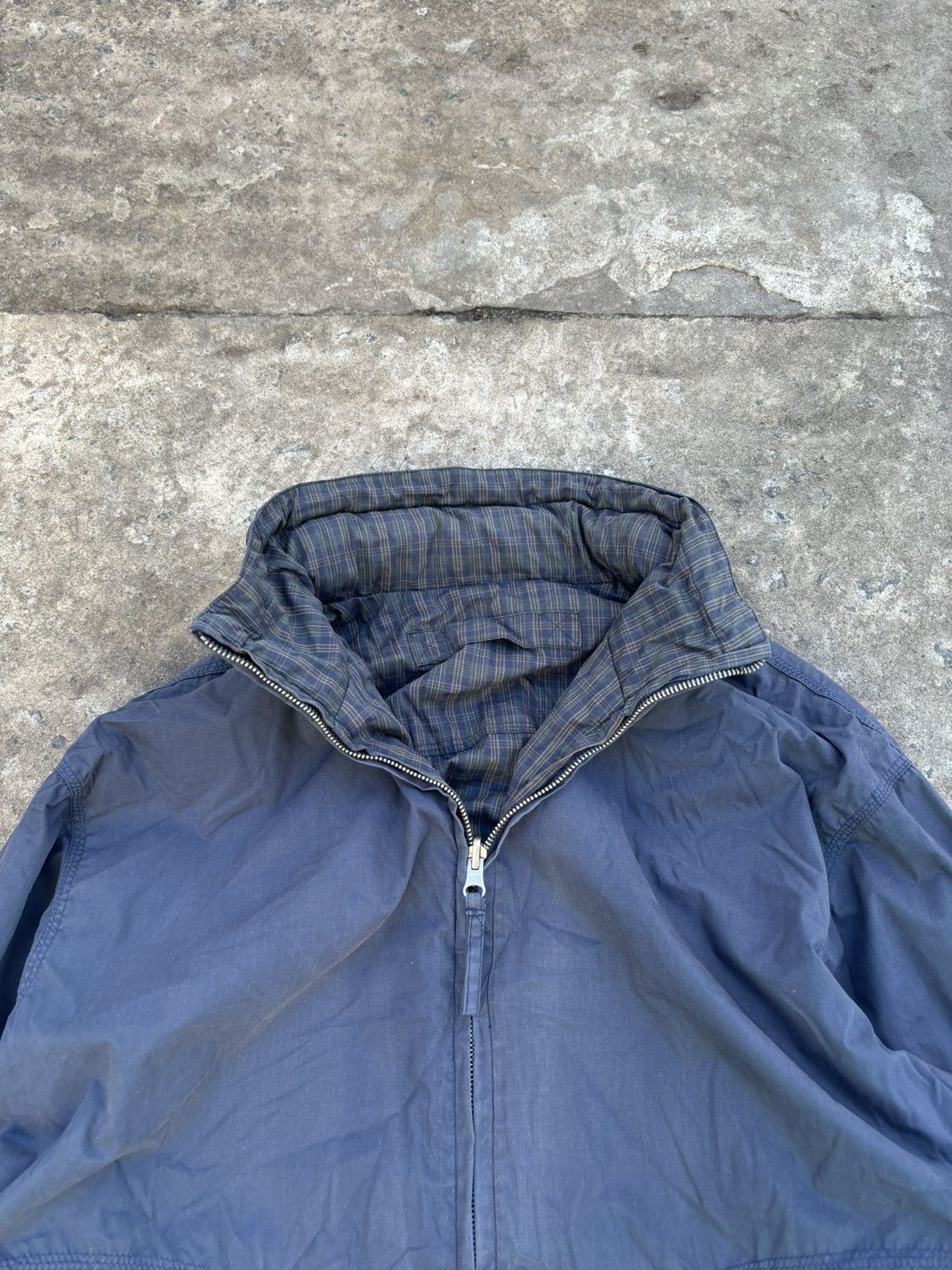Japanese Brand × Vintage Vintage Reversible Checkered Nylon Massimo Osti Style Jacket Size US L / EU 52-54 / 3 - 3 Thumbnail