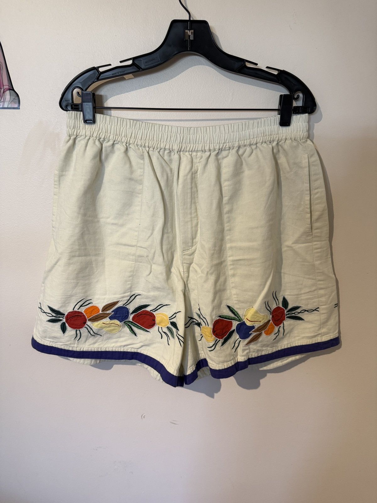Bode Bode Embroidered Floral Short Size US 33 - 1 Thumbnail