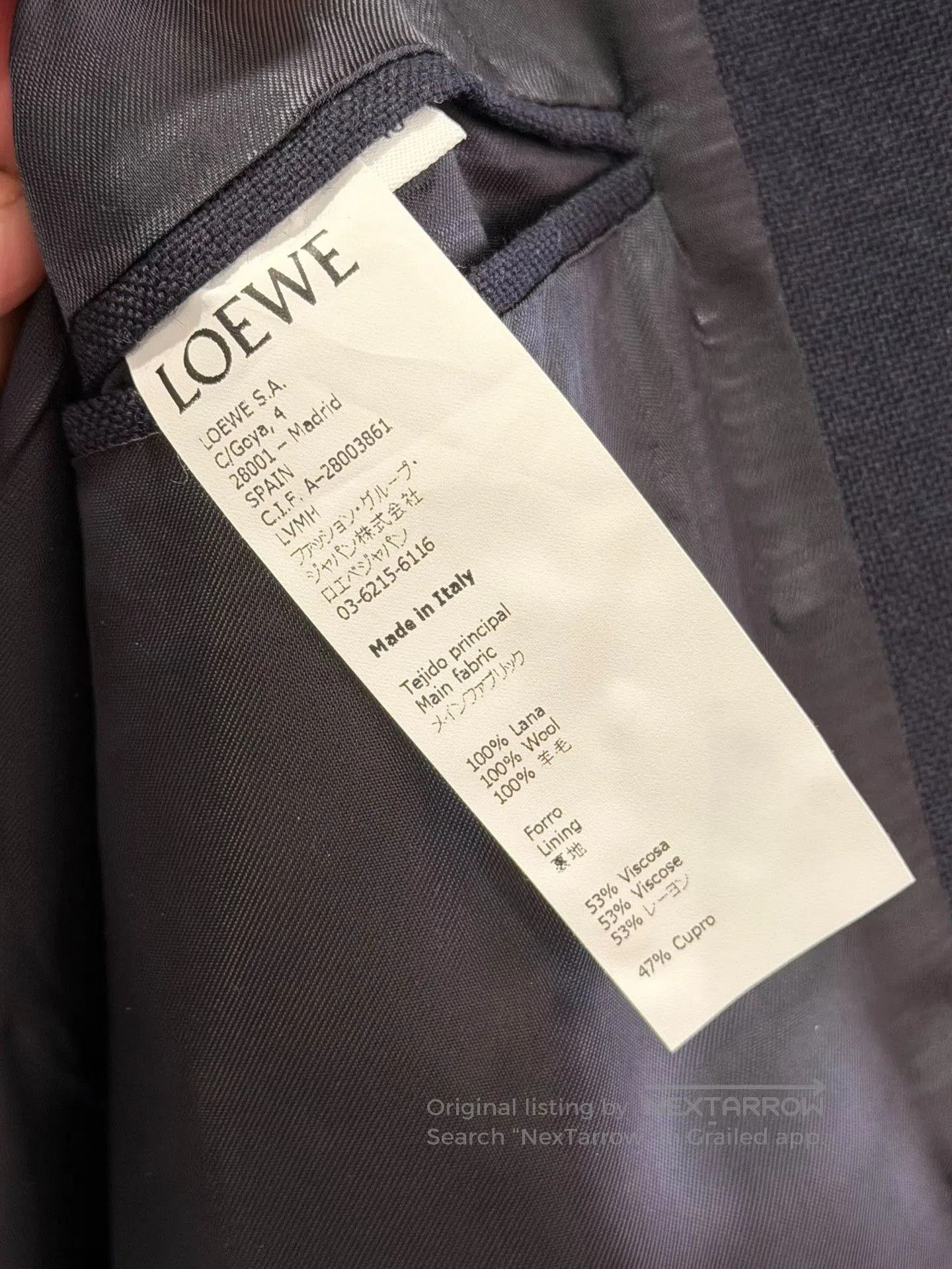 Loewe Loewe Men's Double. Size US S / EU 44-46 / 1 - 9 Thumbnail