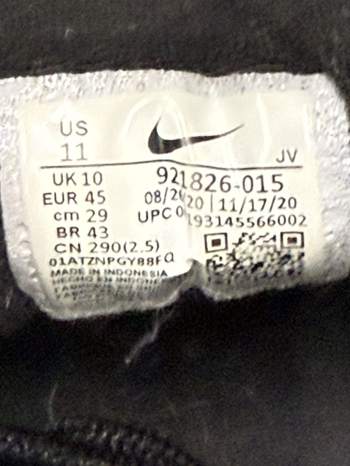Nike Nike Air Max 97 Black White Anthracite 921826-015 Size US 11 / EU 44 - 8 Thumbnail