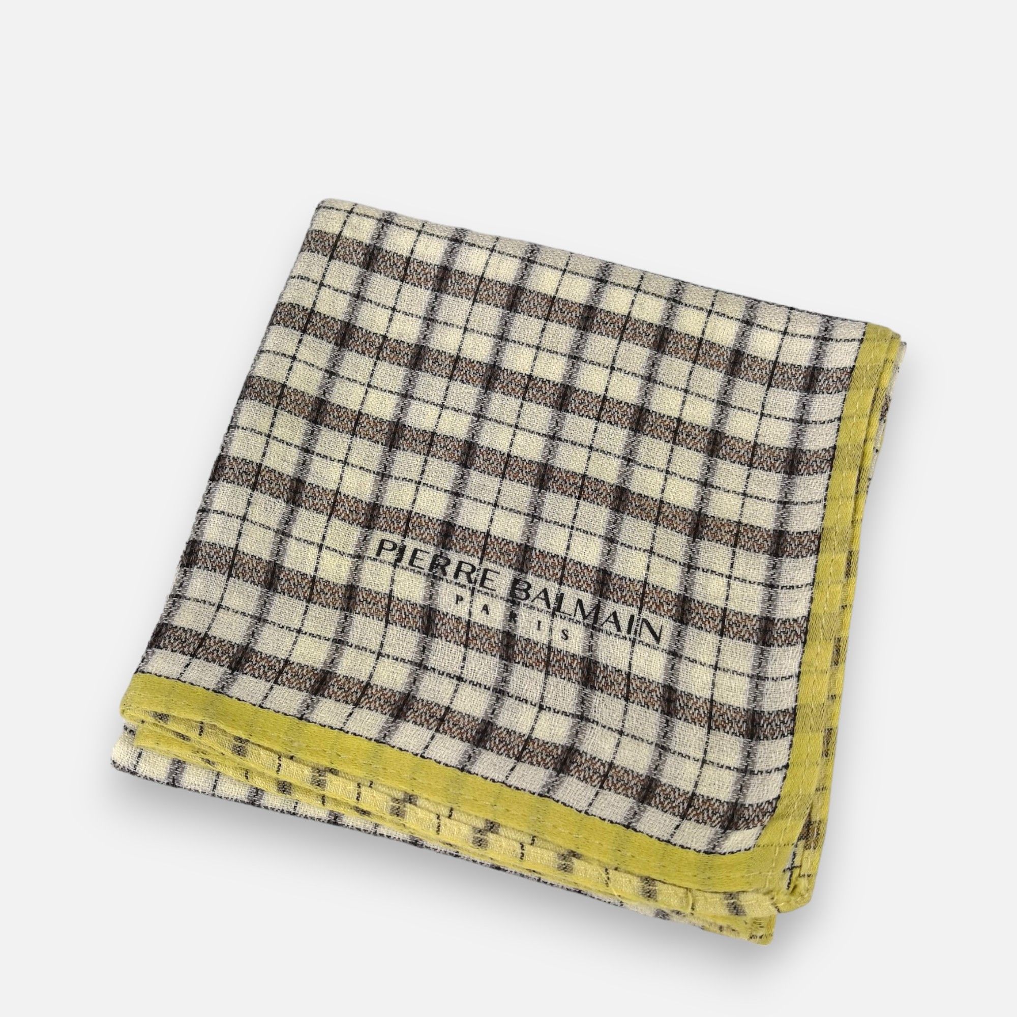 Pierre Balmain × Vintage Vintage Pierre Balmain Handkerchief Neckerchief Bandana Size ONE SIZE - 4 Thumbnail