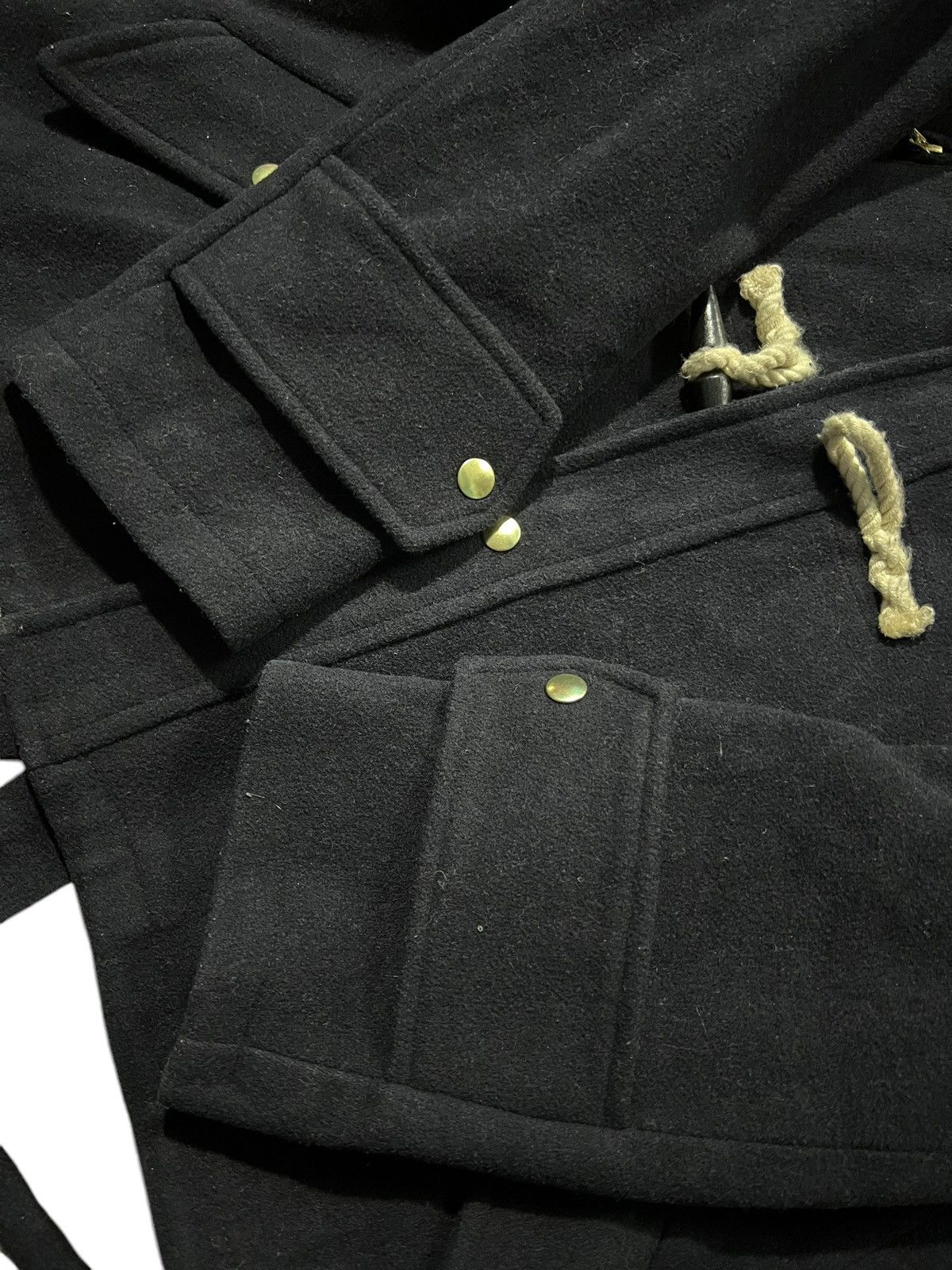 Issey Miyake × Ne-Net × Pleats Please Issey Miyake VINTAGE NE-NET BY ISSEY MIYAKE WOOL DUFFLE JACKET Size US M / EU 48-50 / 2 - 7 Thumbnail