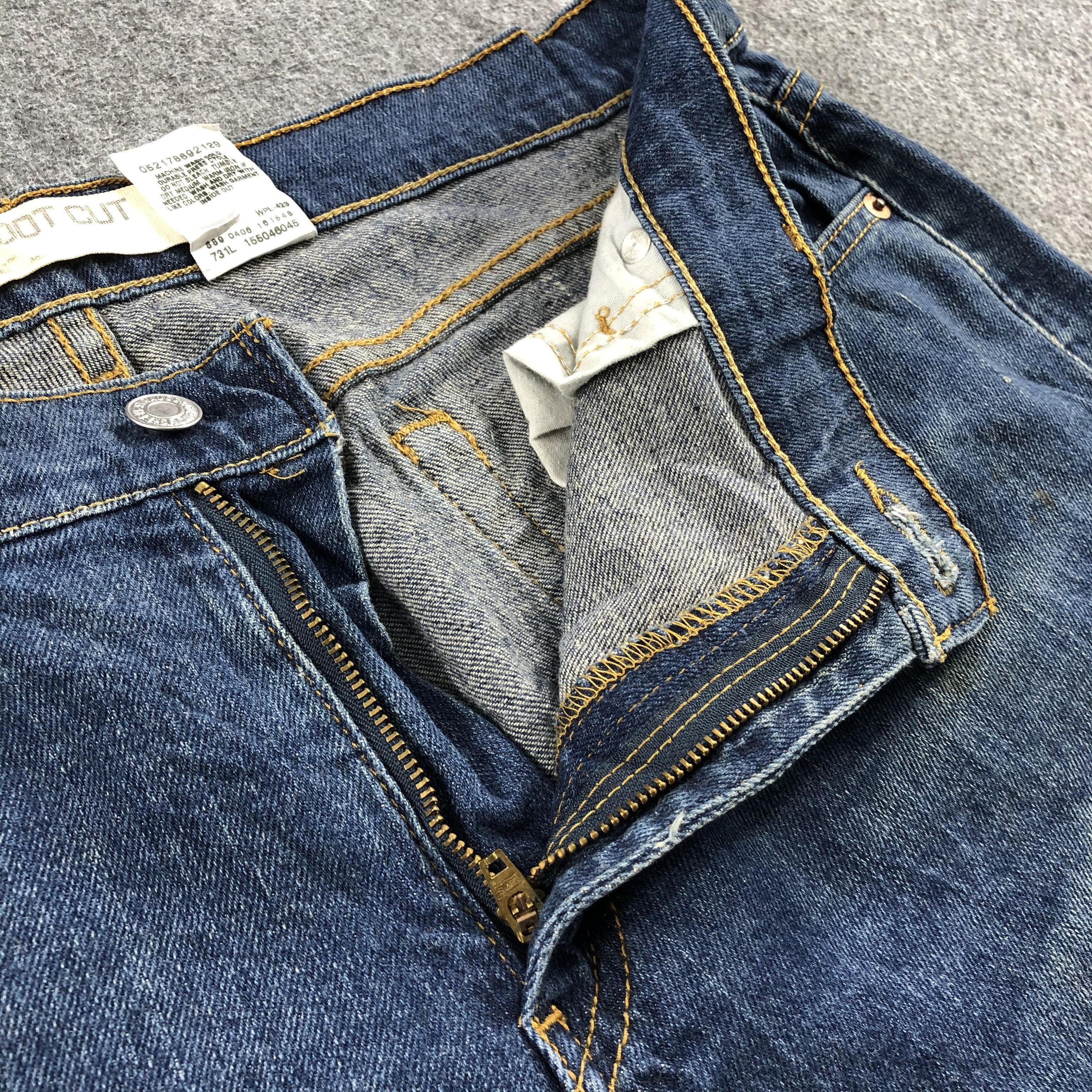 Levi's Vintage Blue Wash Levis 515 Jeans-J2013 Size US 39 - 9 Thumbnail