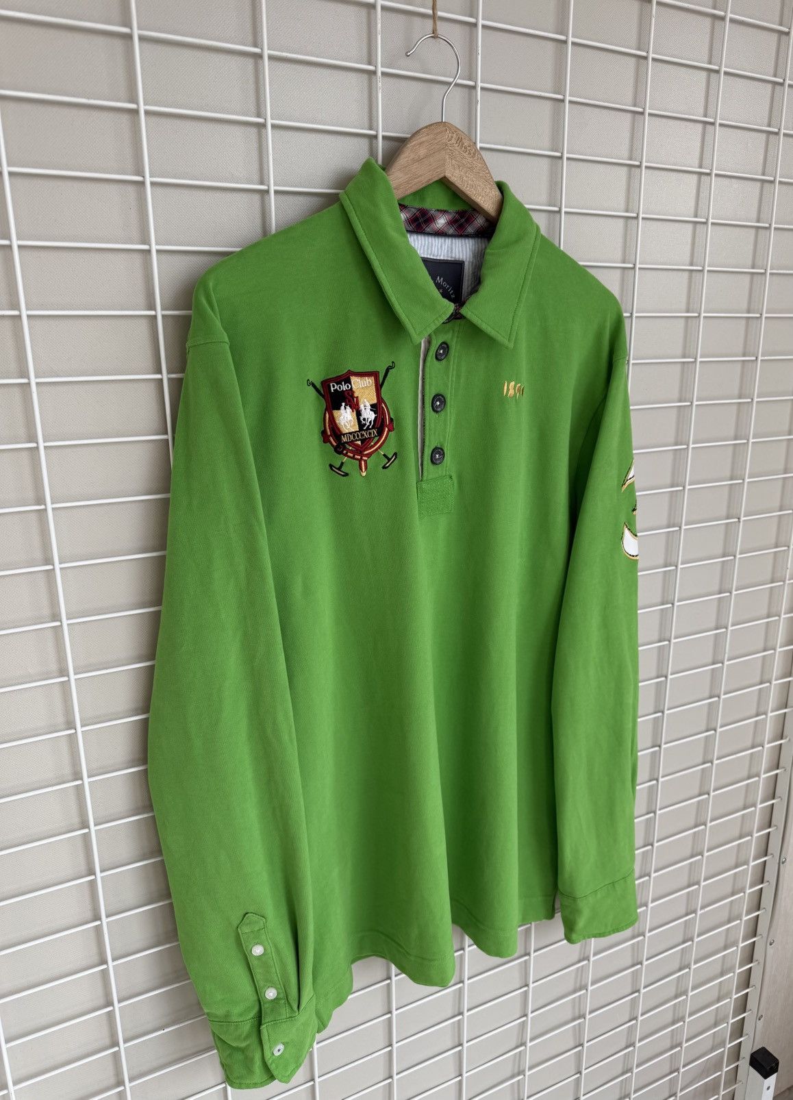 Vintage St. Moritz 1899 Polo Club Rugby Shirt Mens Size XXL/XL Size US XXL / EU 58 / 5 - 5 Thumbnail