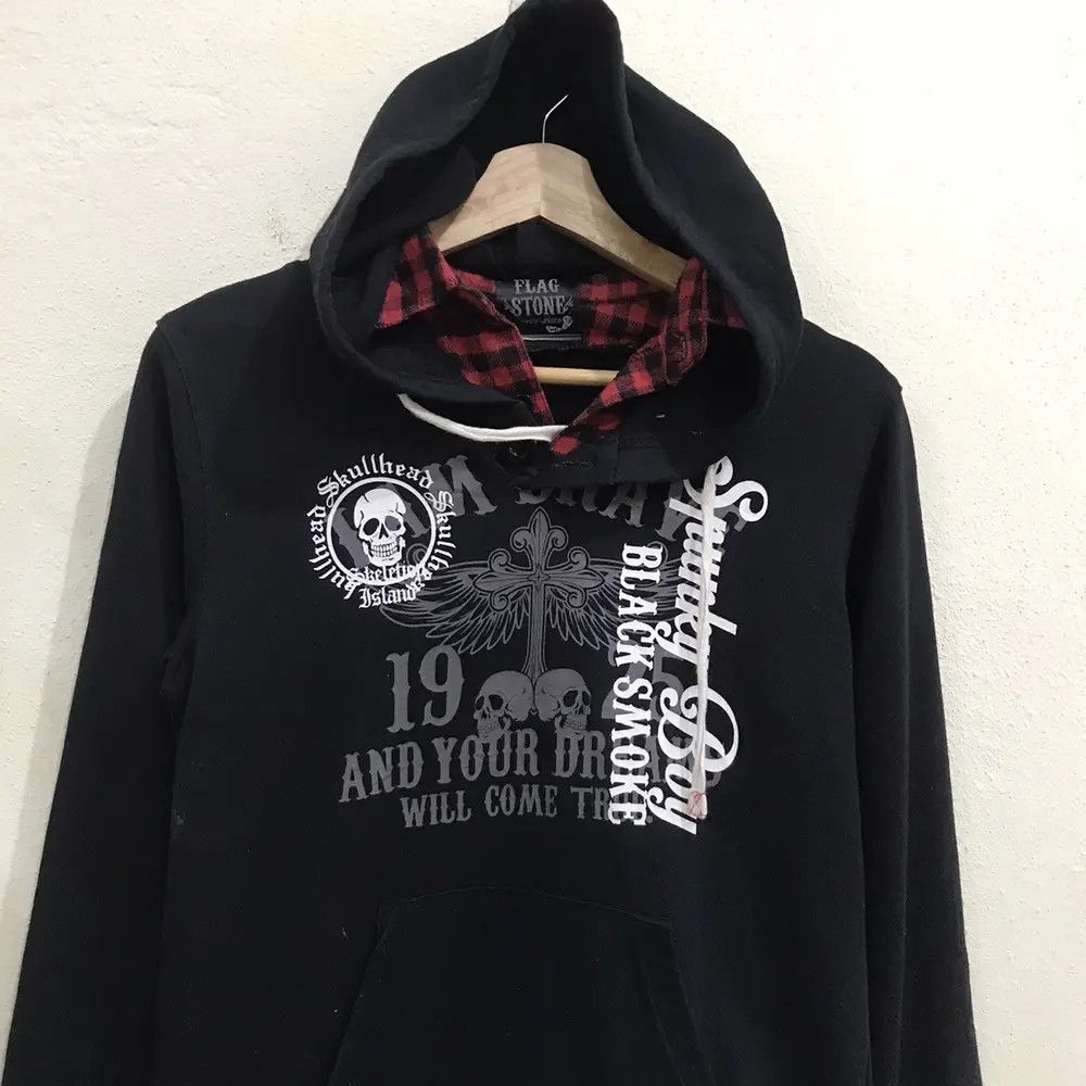Seditionaries Flag Stone Skullhead Seditionaries Spellout Hoodies Size XS / US 0-2 / IT 36-38 - 2 Thumbnail