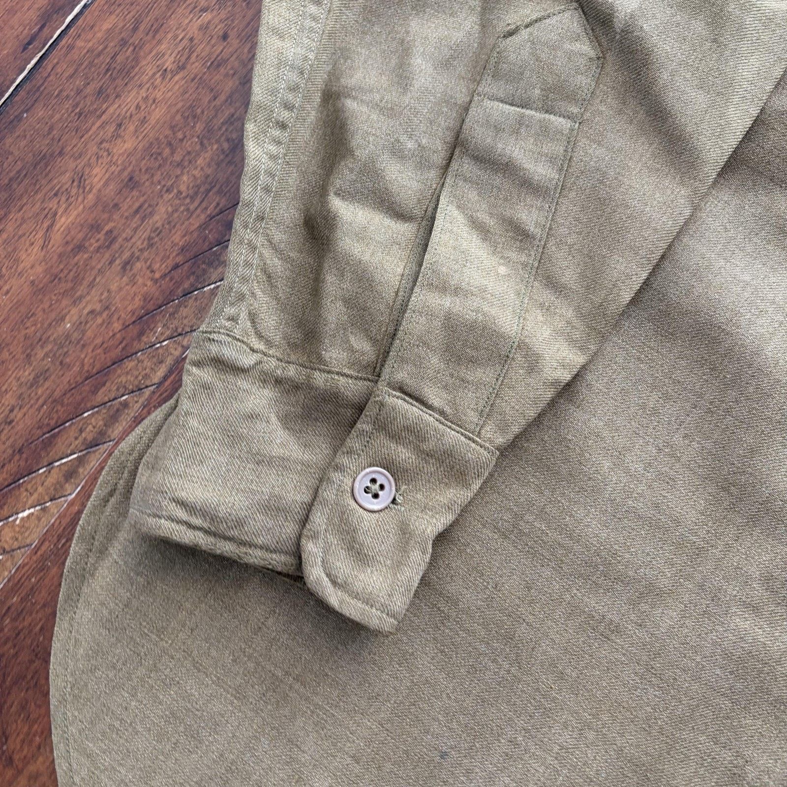 Vintage Vintage La Playa Marlboro Shirt Mens L Wool Blend 1940s Size US L / EU 52-54 / 3 - 6 Thumbnail