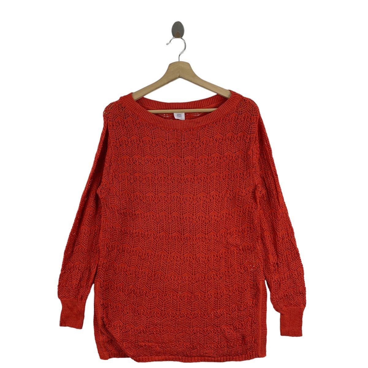 Japanese Brand IENA Japanese Brand France Red Knitwear Long Sleeve Size M / US 6-8 / IT 42-44 - 1 Thumbnail