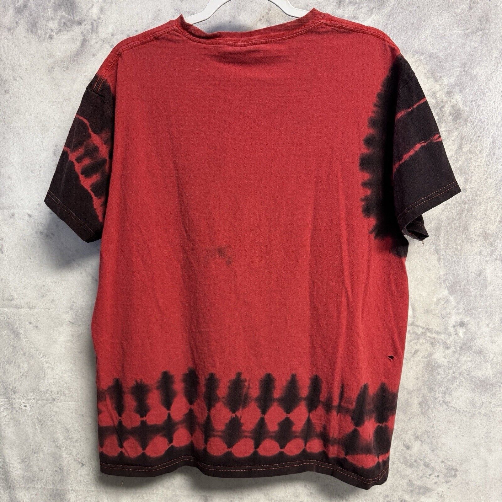 Vintage Vintage Y2K Tribal Rose T Shirt Adult XL Red Tie Dye Short S Size US XL / EU 56 / 4 - 2 Thumbnail