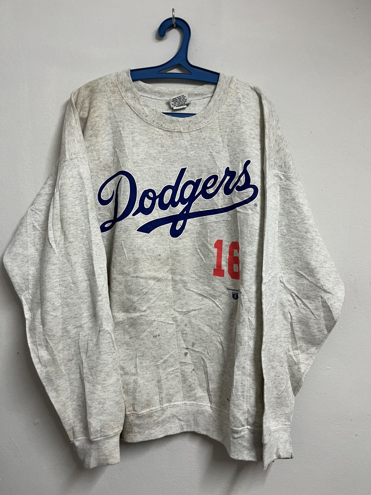 MLB 💥Offer Me💥 Dodgers No 16 Nomo Oversized Size US L / EU 52-54 / 3 - 1 Thumbnail