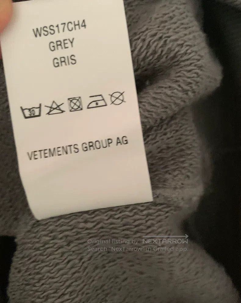 Vetements Vetements Hoodie Size US XS / EU 42 / 0 - 7 Thumbnail