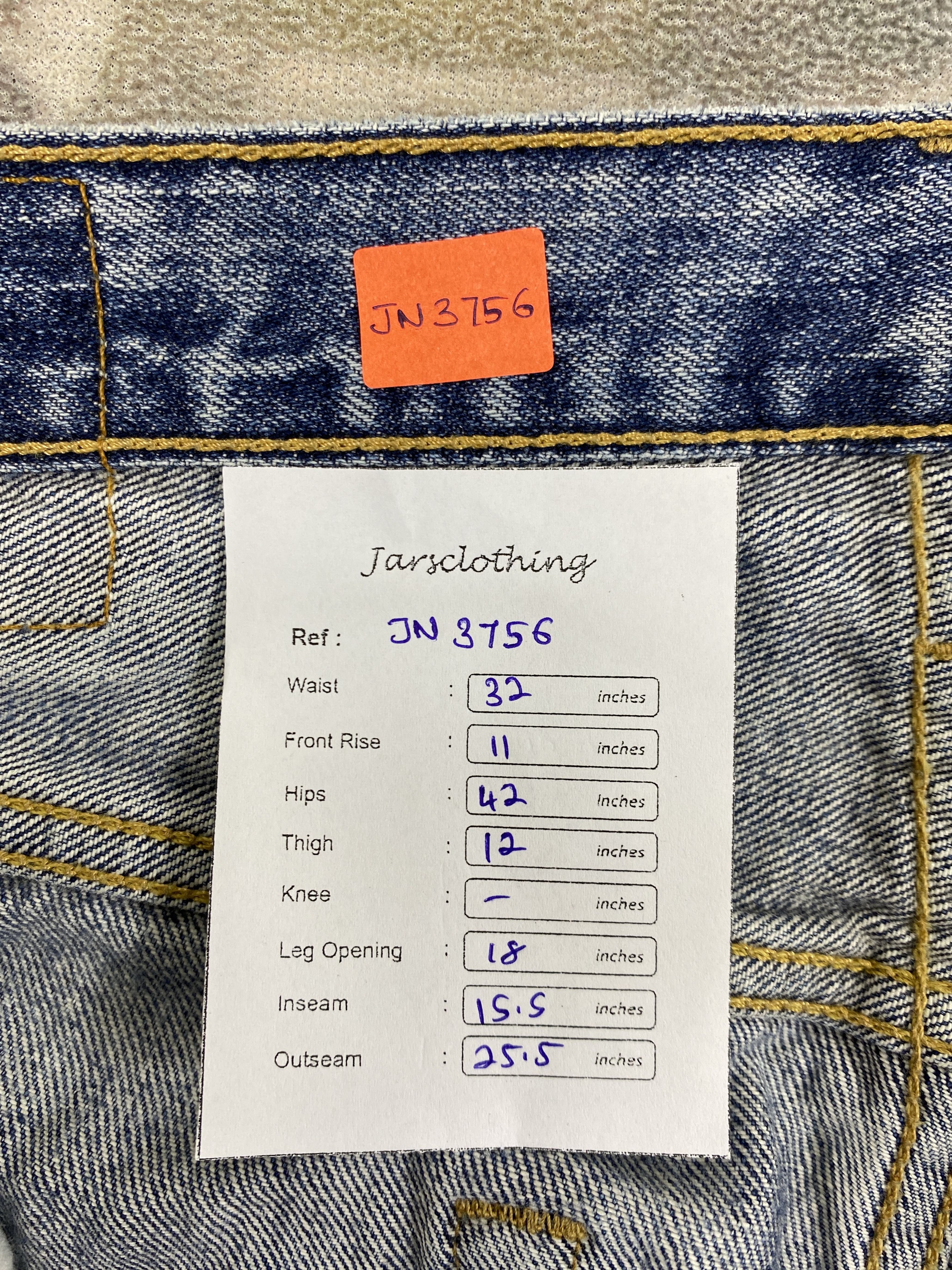 Levi's Vintage Levi's 501 Jeans 32x15.5 Short Denim - JN3756 Size US 32 / EU 48 - 6 Thumbnail