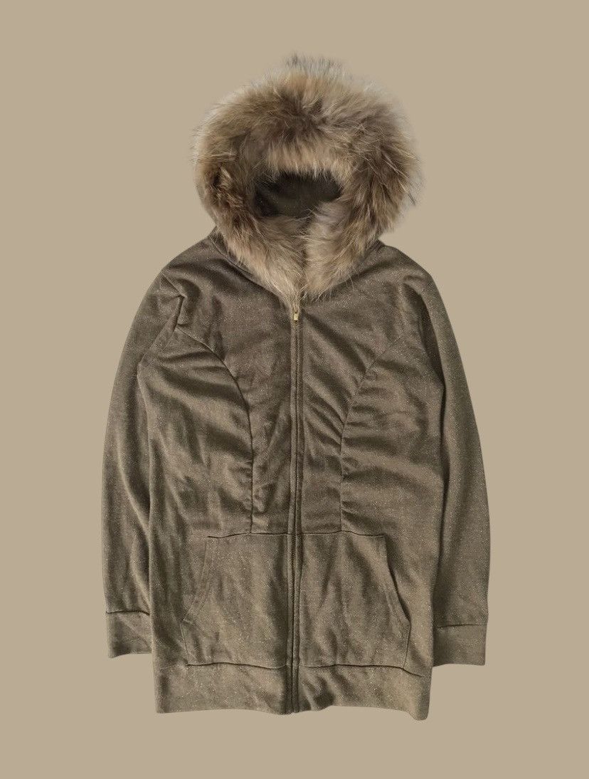 Japanese Brand Glitter LGB If Six Was Nine Style Fur Hoodie Jacket Size M / US 6-8 / IT 42-44 - 1 Thumbnail