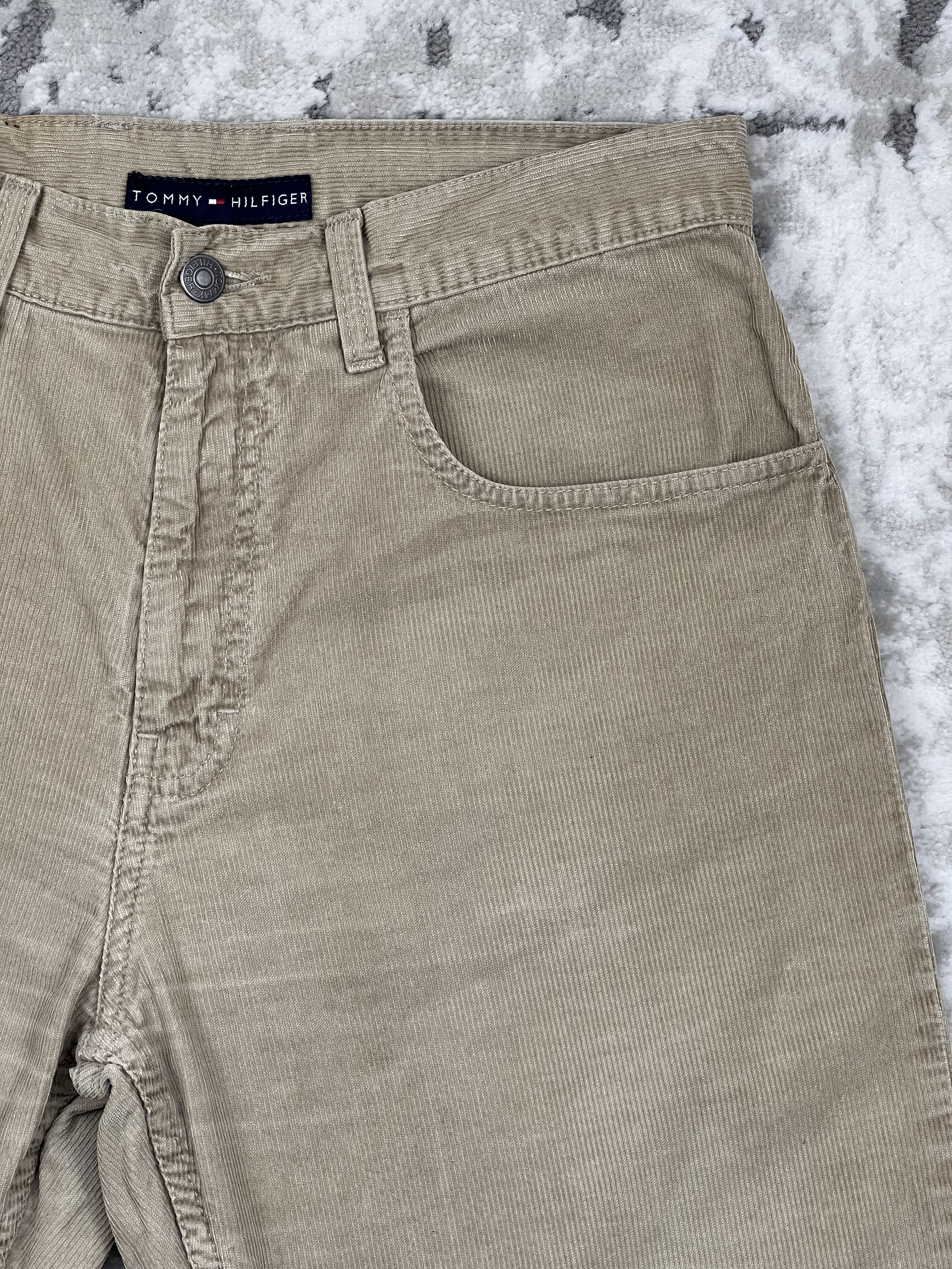 Tommy Hilfiger Tommy Hilfiger Midtown Corduroy Pants Beige W31 Size US 31 - 8 Thumbnail