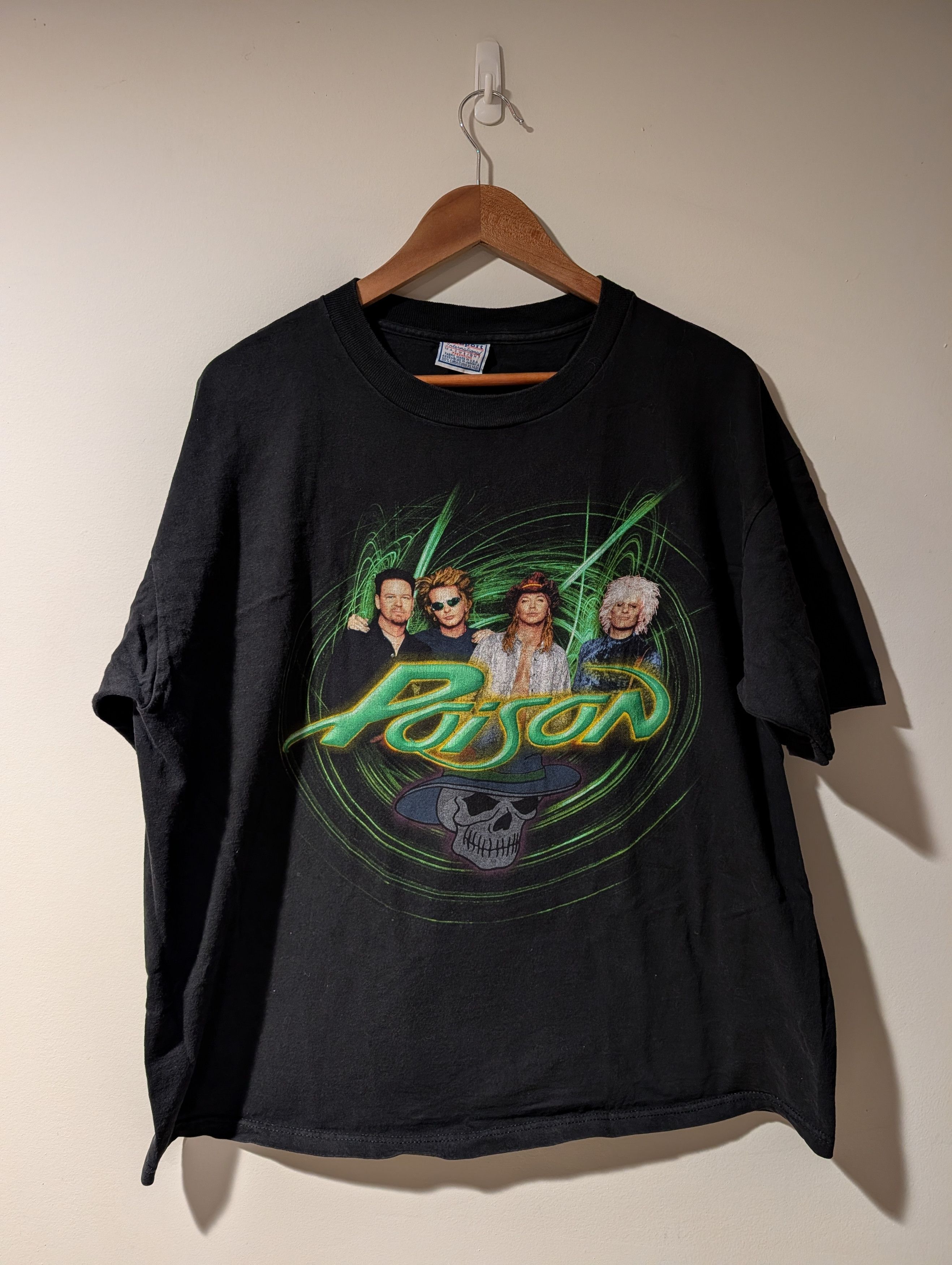Band Tees Vintage POISON WORLD TOUR 2000 Double Sided Tour T-Shirt Size US XL / EU 56 / 4 - 1 Thumbnail