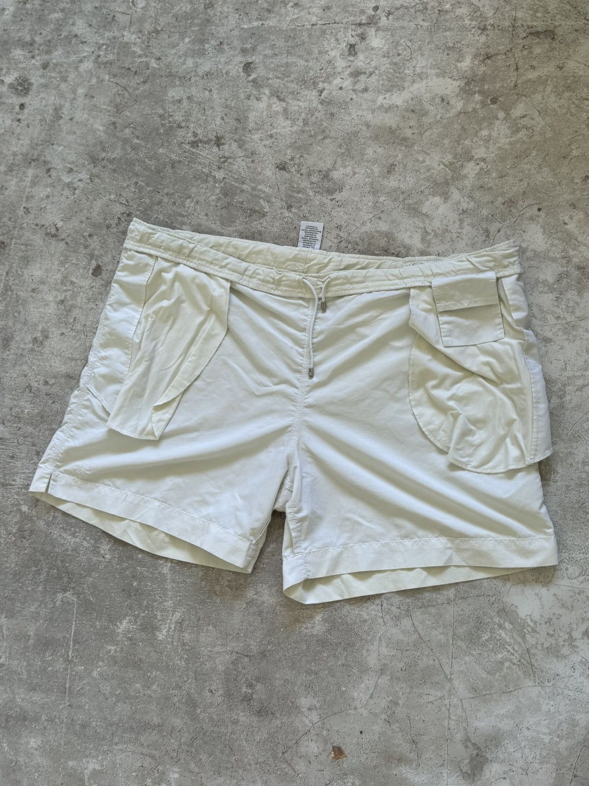 Hermes Hermes cream white swimwear shorts Size US 36 / EU 52 - 5 Thumbnail