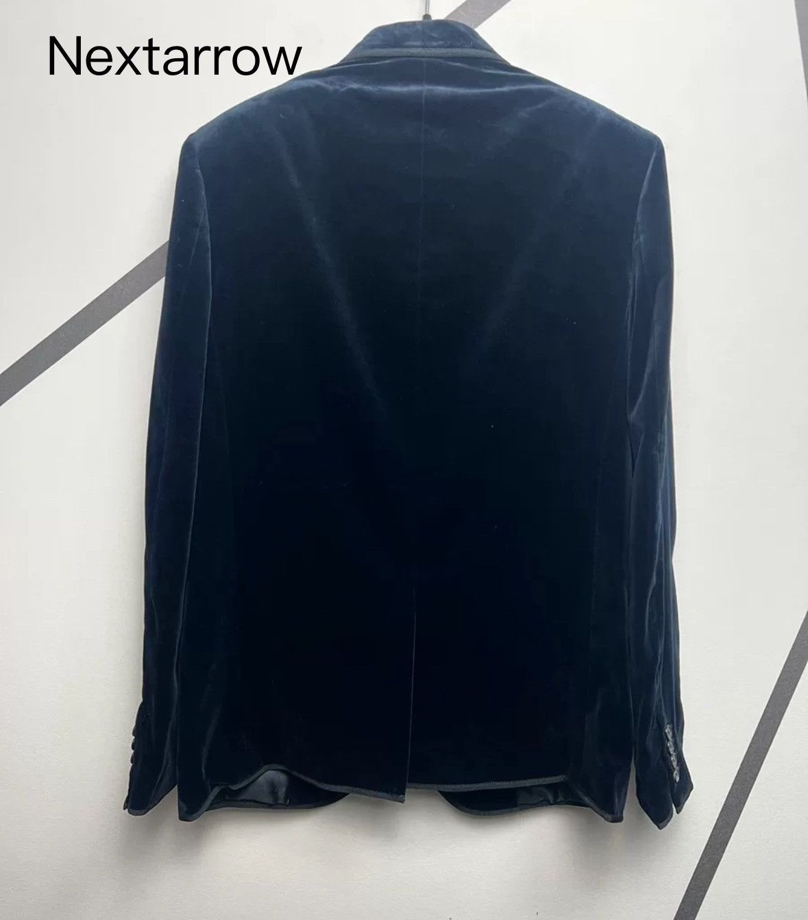 Saint Laurent Paris × Yves Saint Laurent Saint Laurent SLP Authentic Blue Velvet Palace Suit Size US M / EU 48-50 / 2 - 2 Thumbnail
