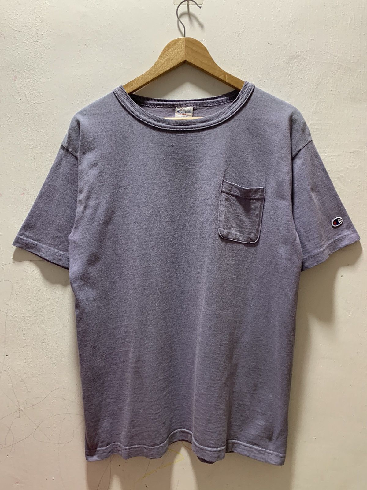 Champion Vintage Champion Pocket Tee Medium Size Size US M / EU 48-50 / 2 - 1 Thumbnail