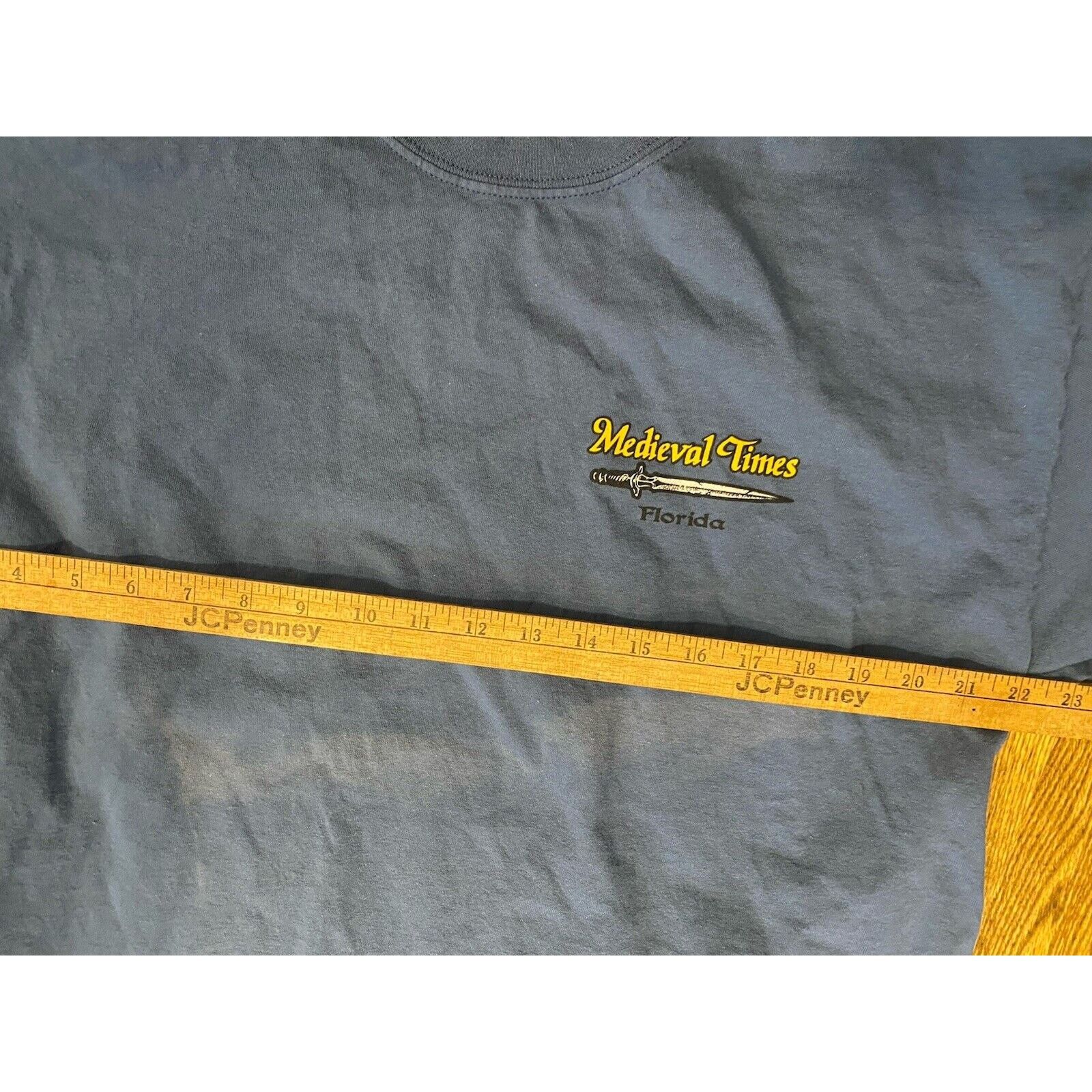 Other Vintage Medieval Times USA T Shirt Mens XL Blue Size US XL / EU 56 / 4 - 8 Thumbnail